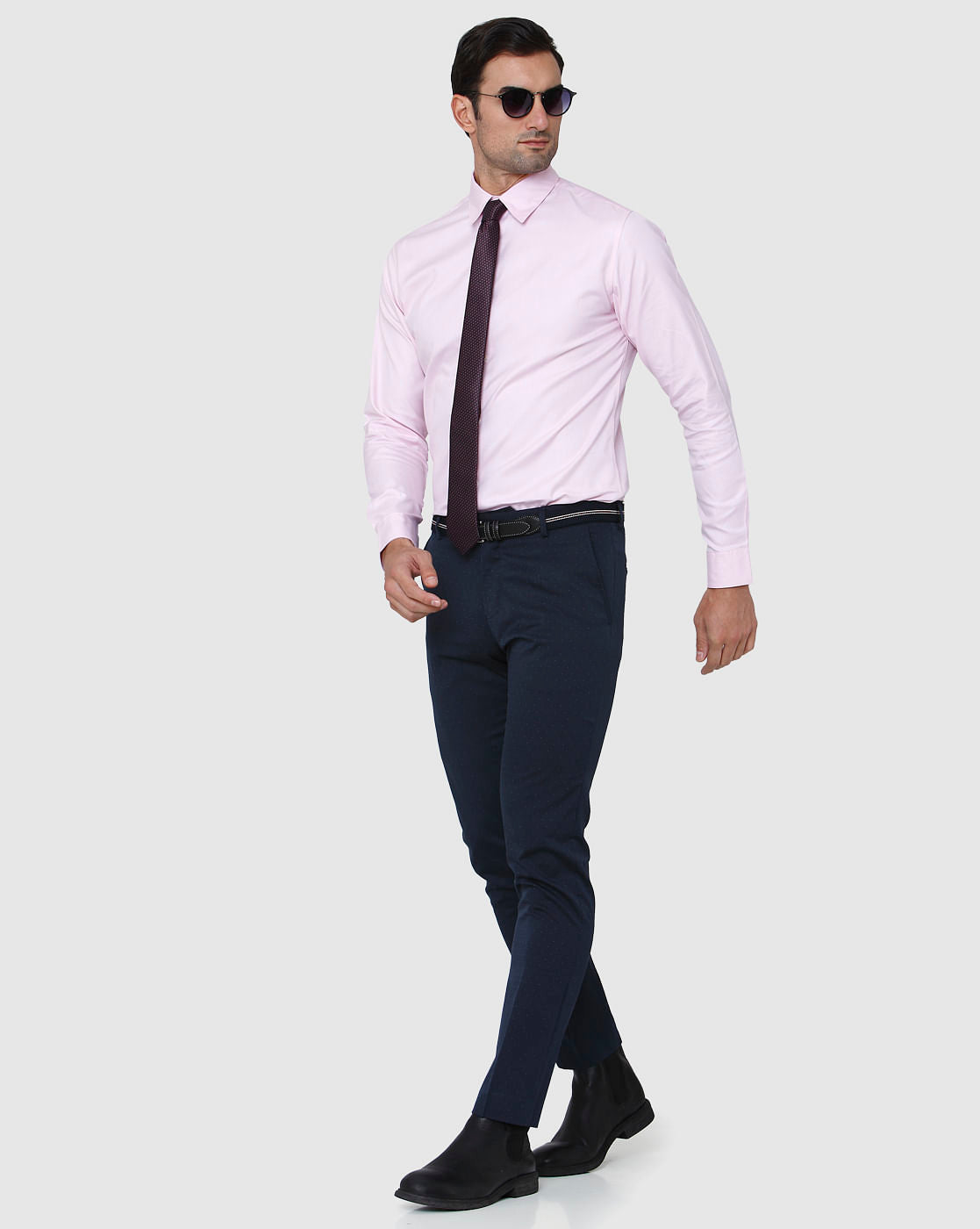 Purple Full Sleeves Shirt