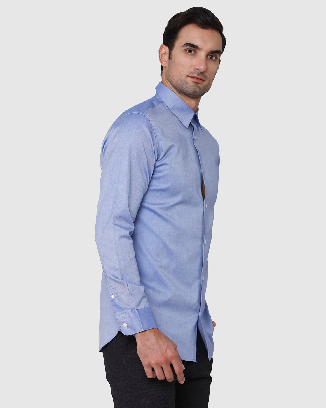 Blue Full Sleeves Shirt