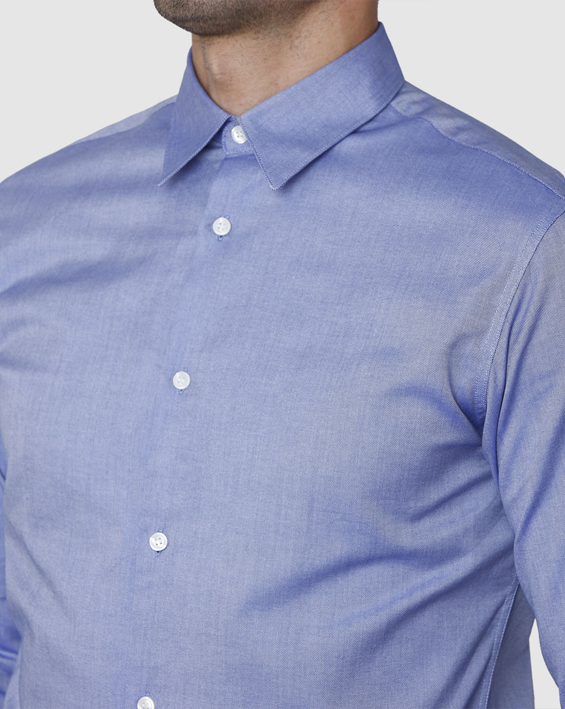 Blue Full Sleeves Shirt