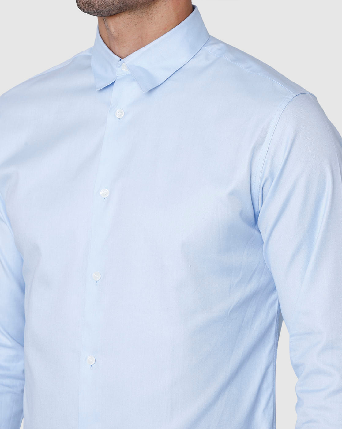 Blue Full Sleeves Shirt
