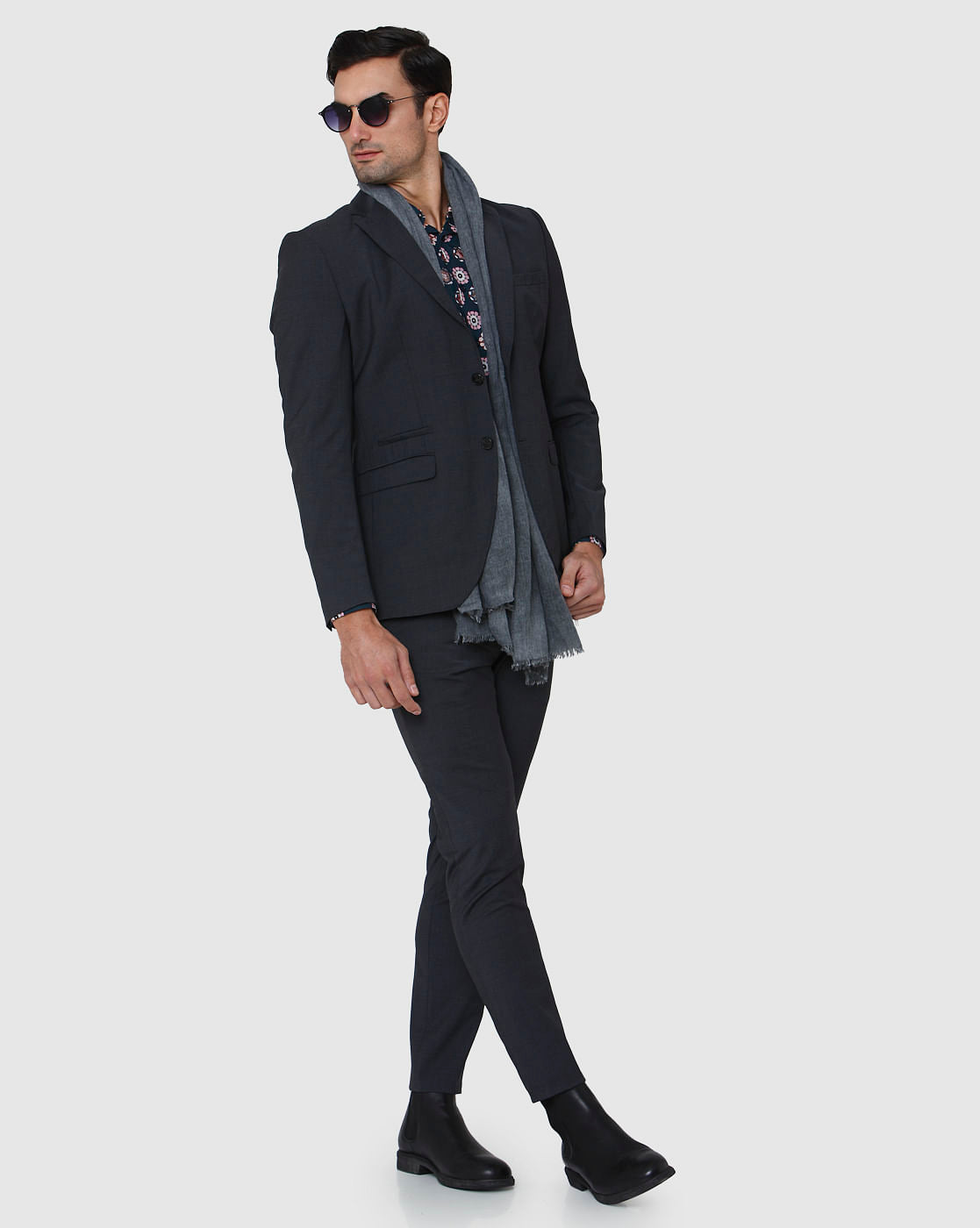Dark Grey Formal Blazer