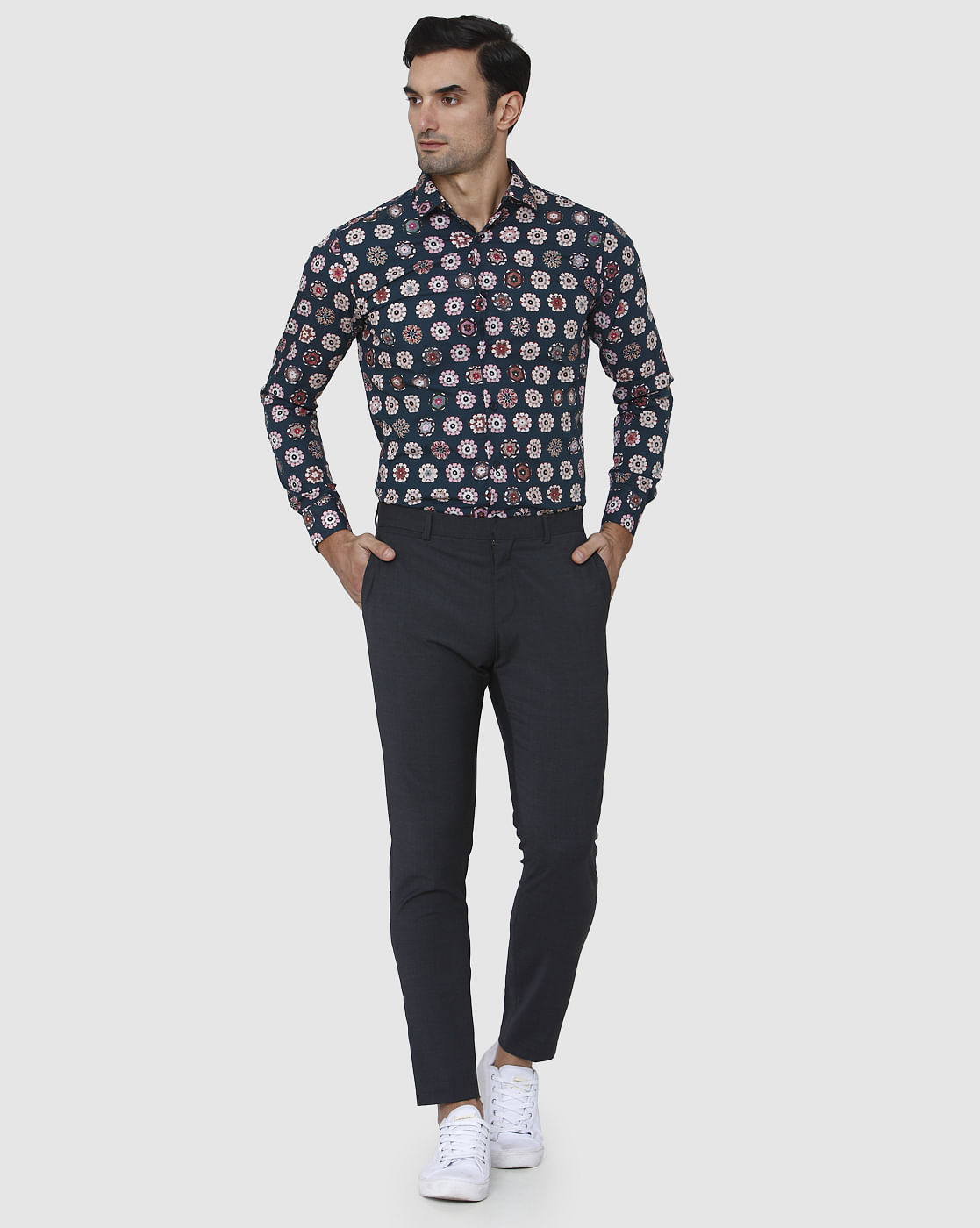Grey Formal Trousers