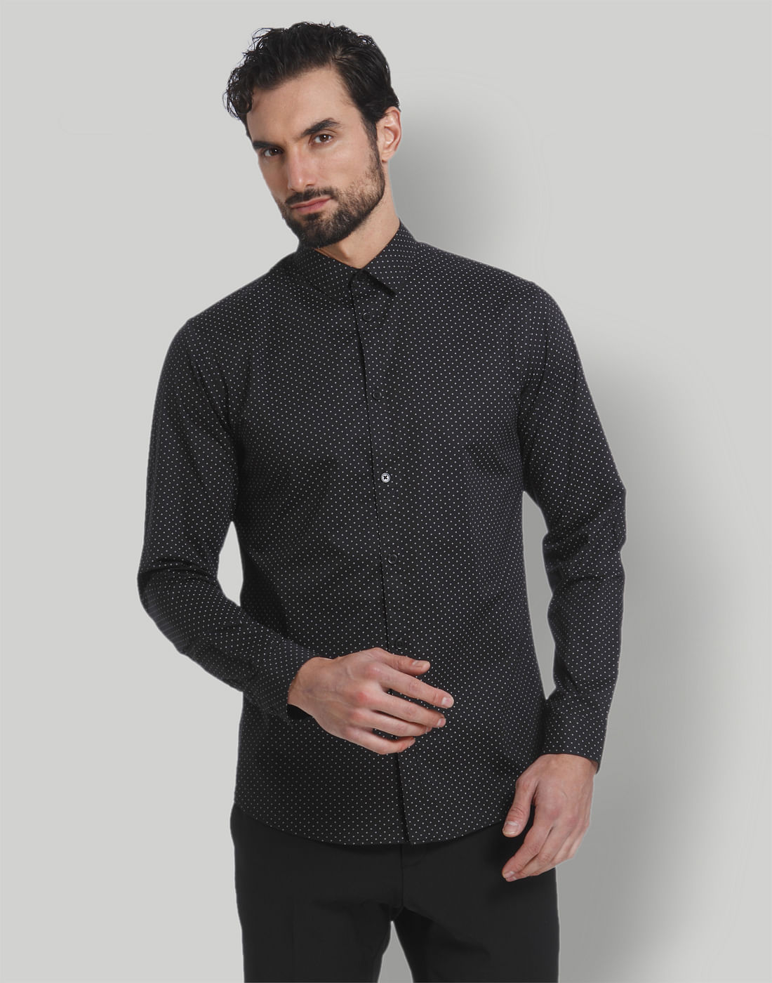 Black Full Sleeves Shirt