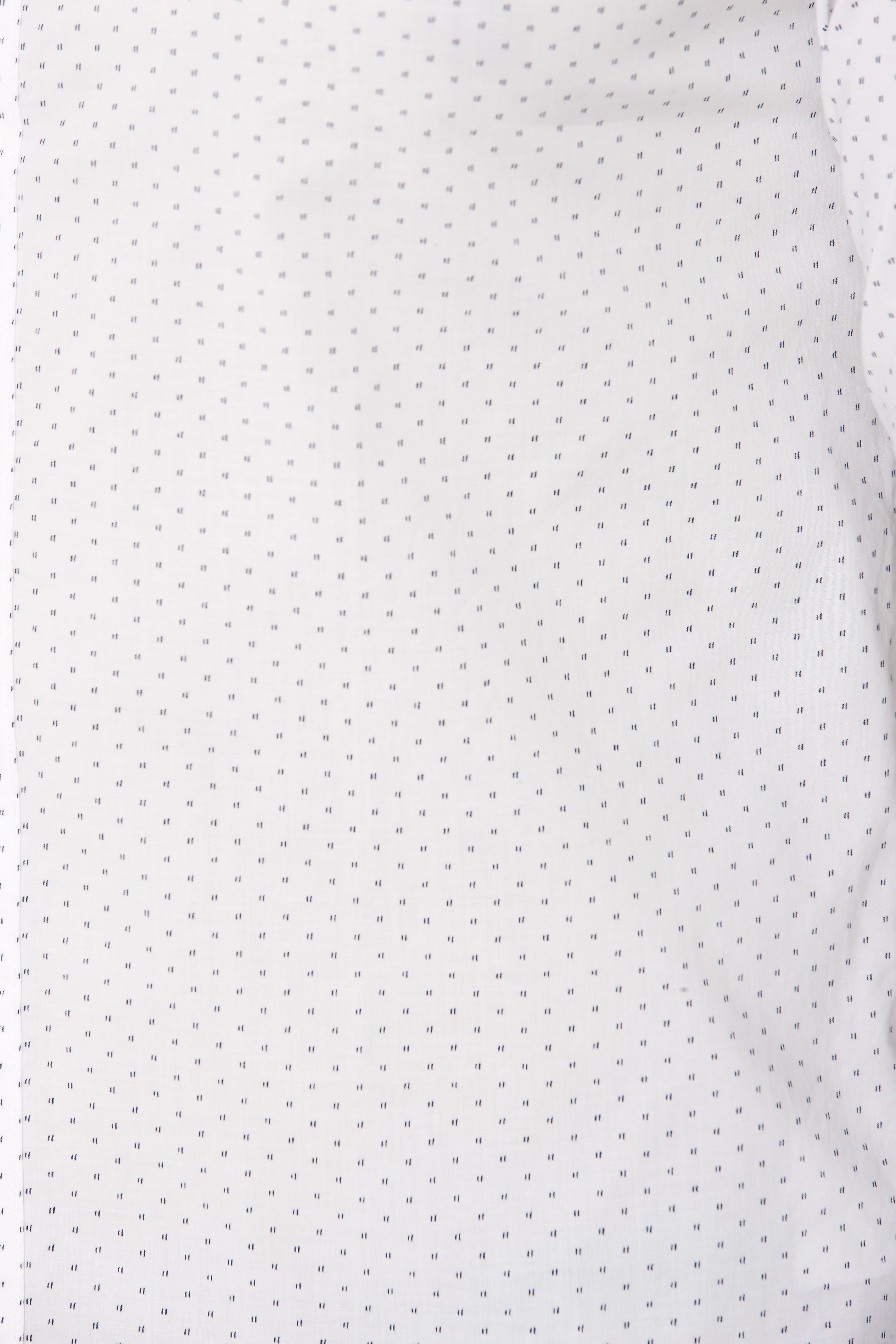 White Printed Formal Full Sleeves Shirt