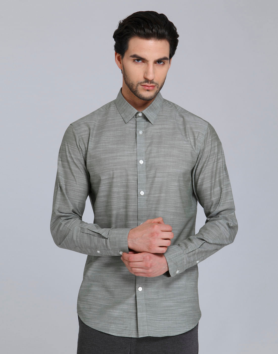 Blue Full Sleeves Shirt