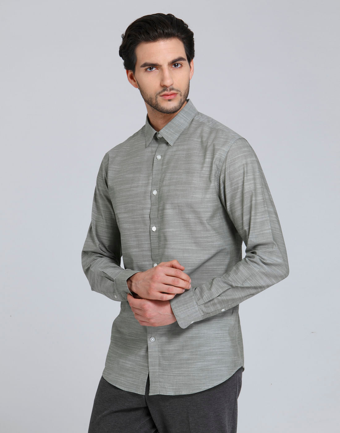 Blue Full Sleeves Shirt