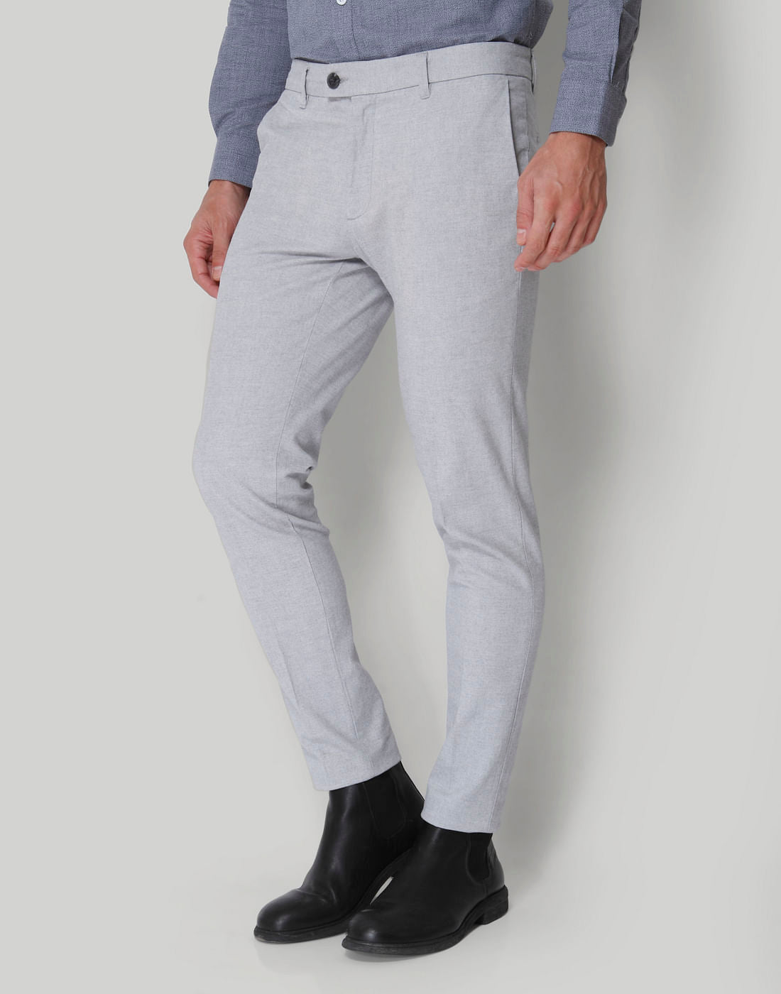 Grey Formal Trousers
