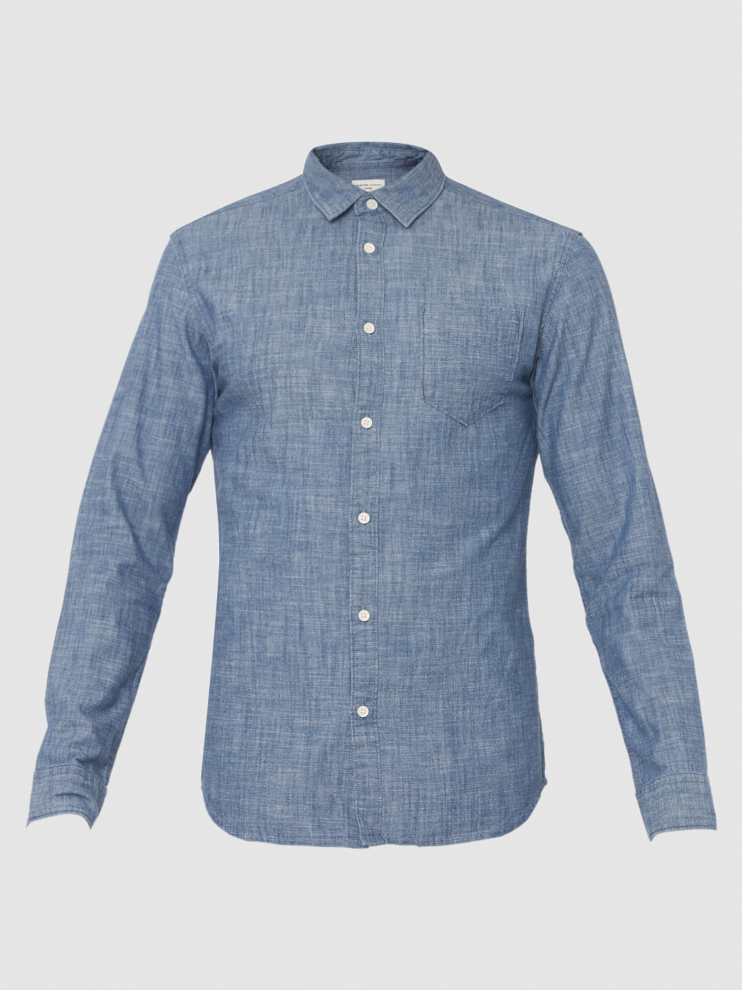 Blue Full Sleeves Shirt
