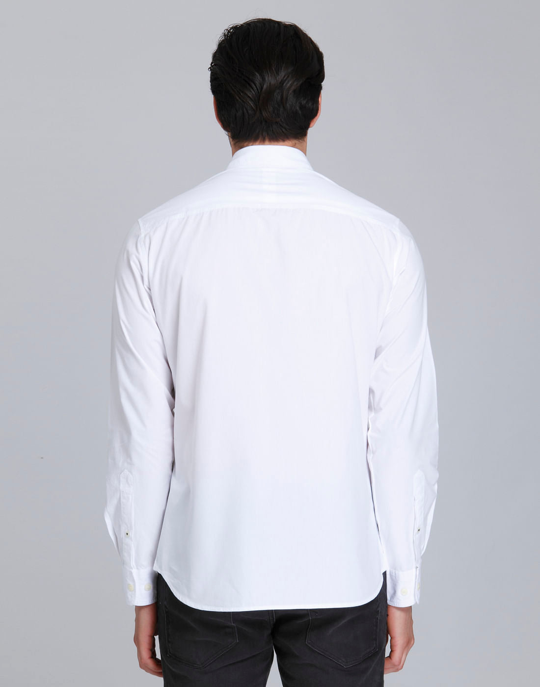 White Full Sleeves Shirt