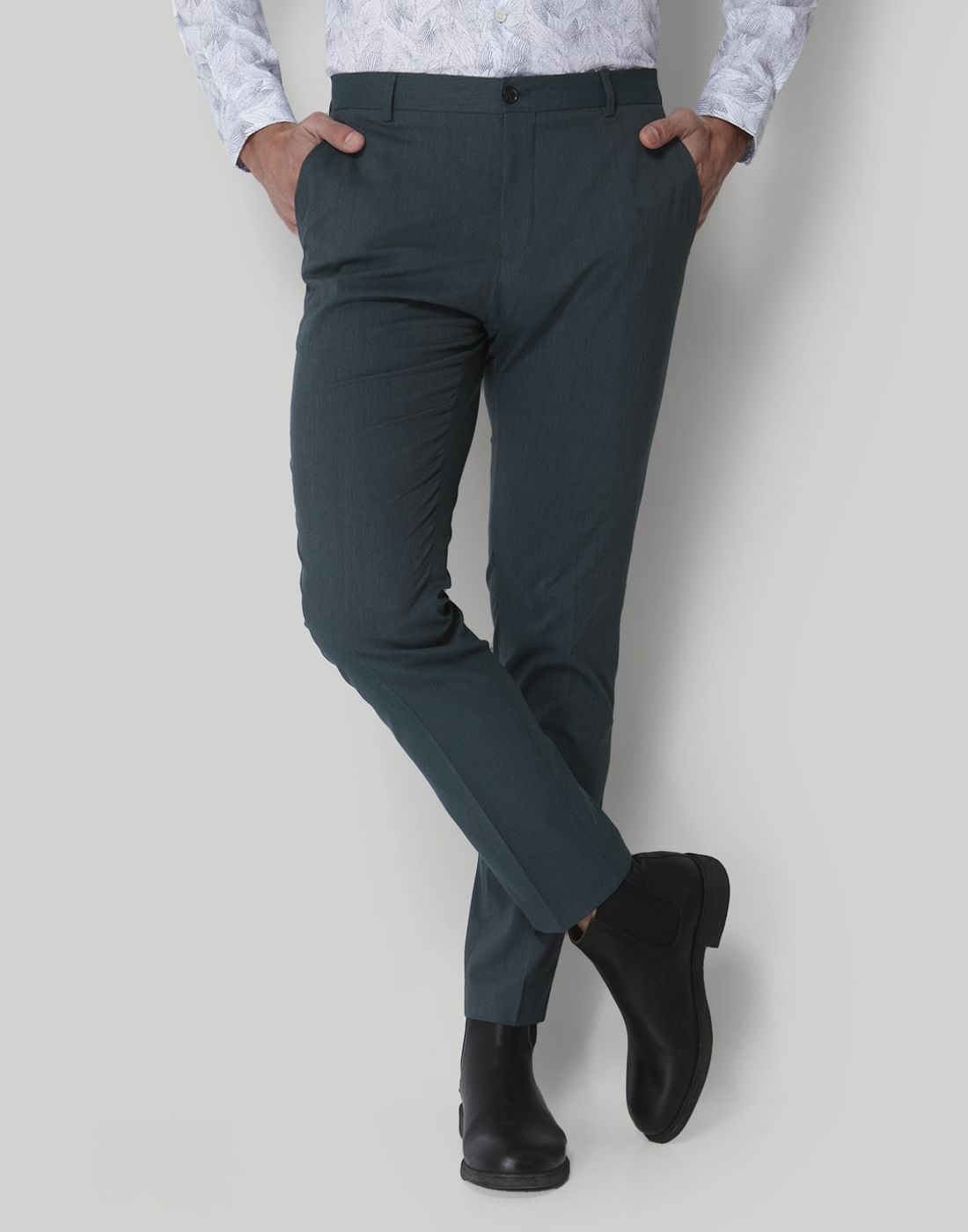 Green Formal Trousers