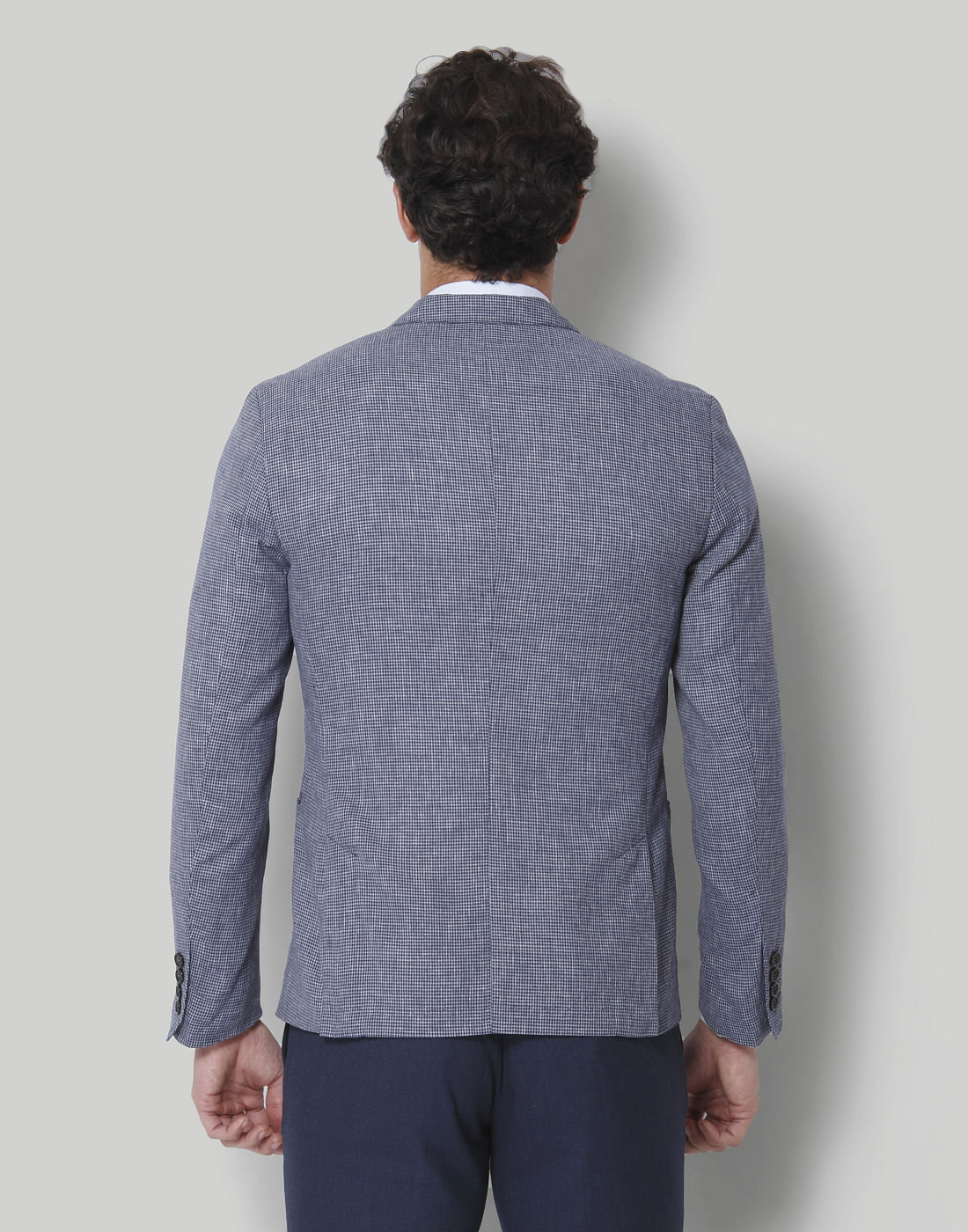 Blue Check Blazer