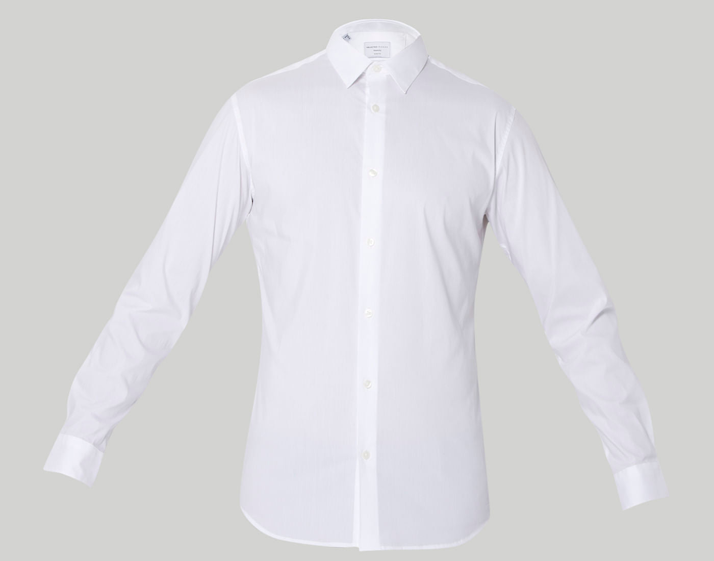 White Full Sleeves Shirt