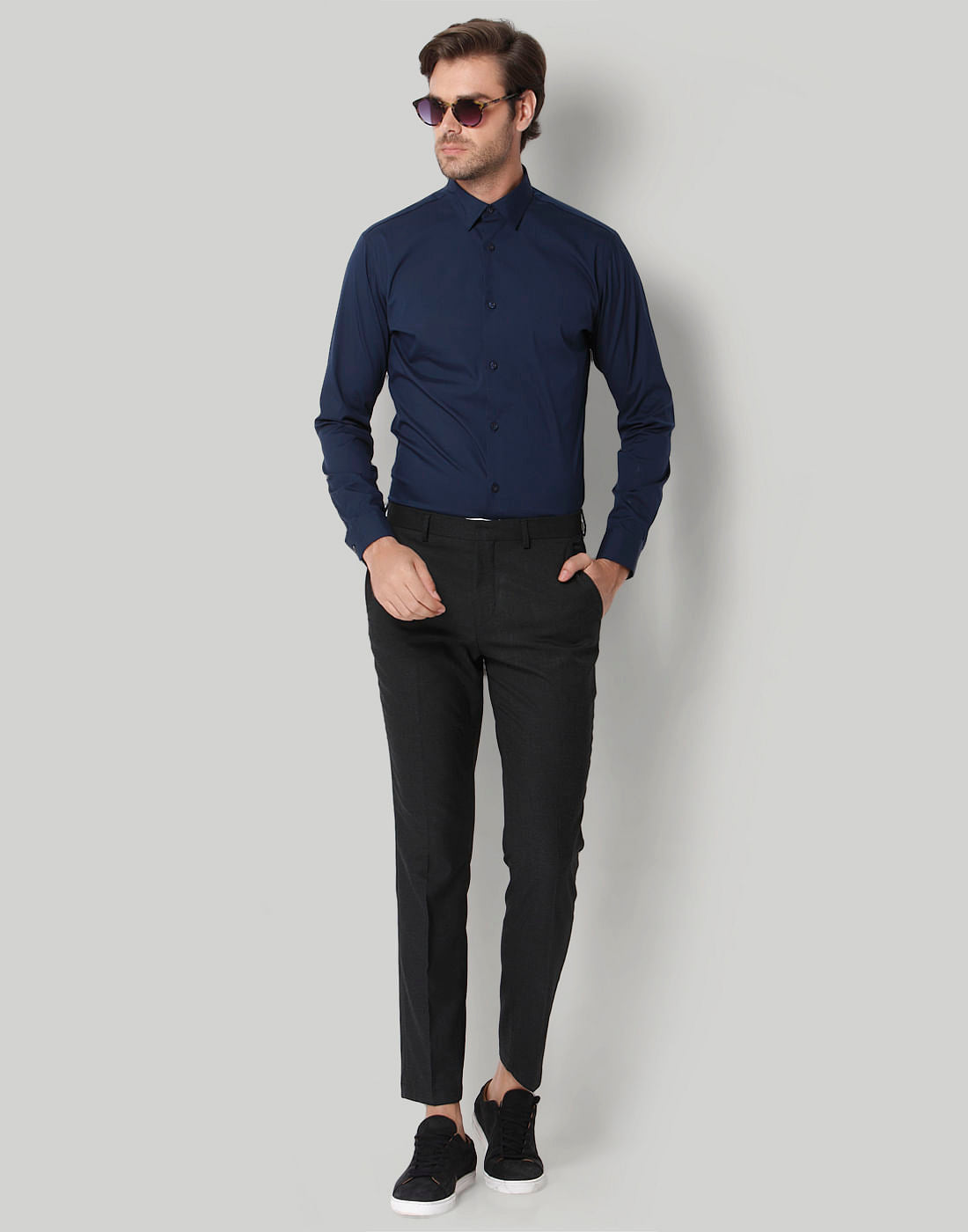 Blue Full Sleeves Shirt