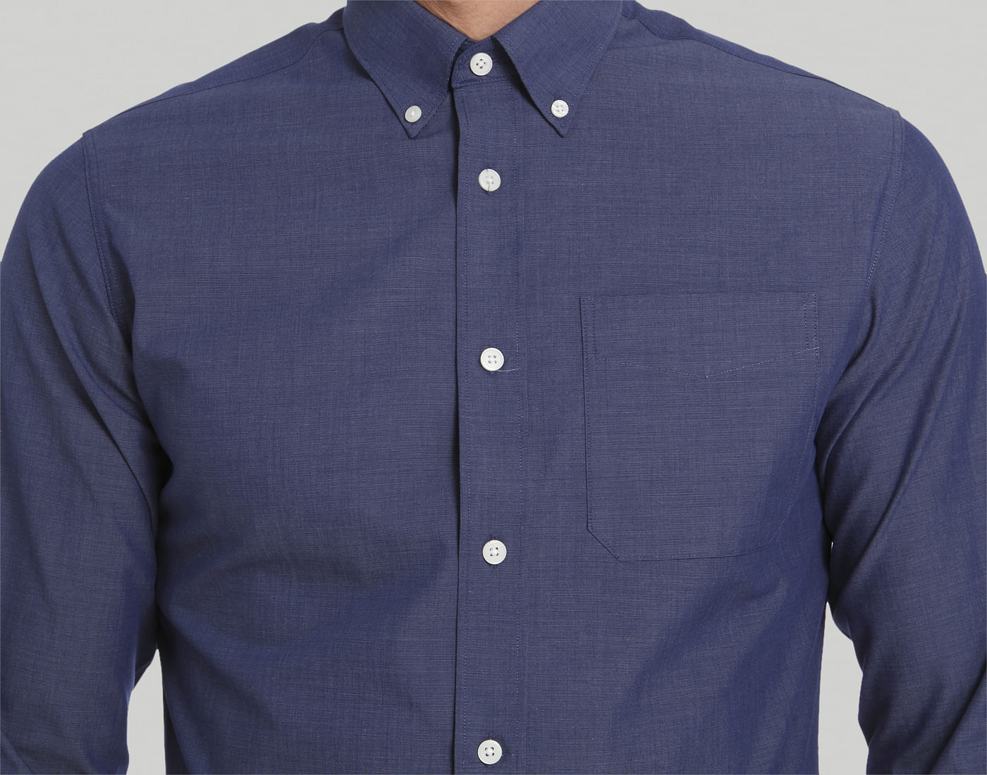 Blue Full Sleeves Shirt