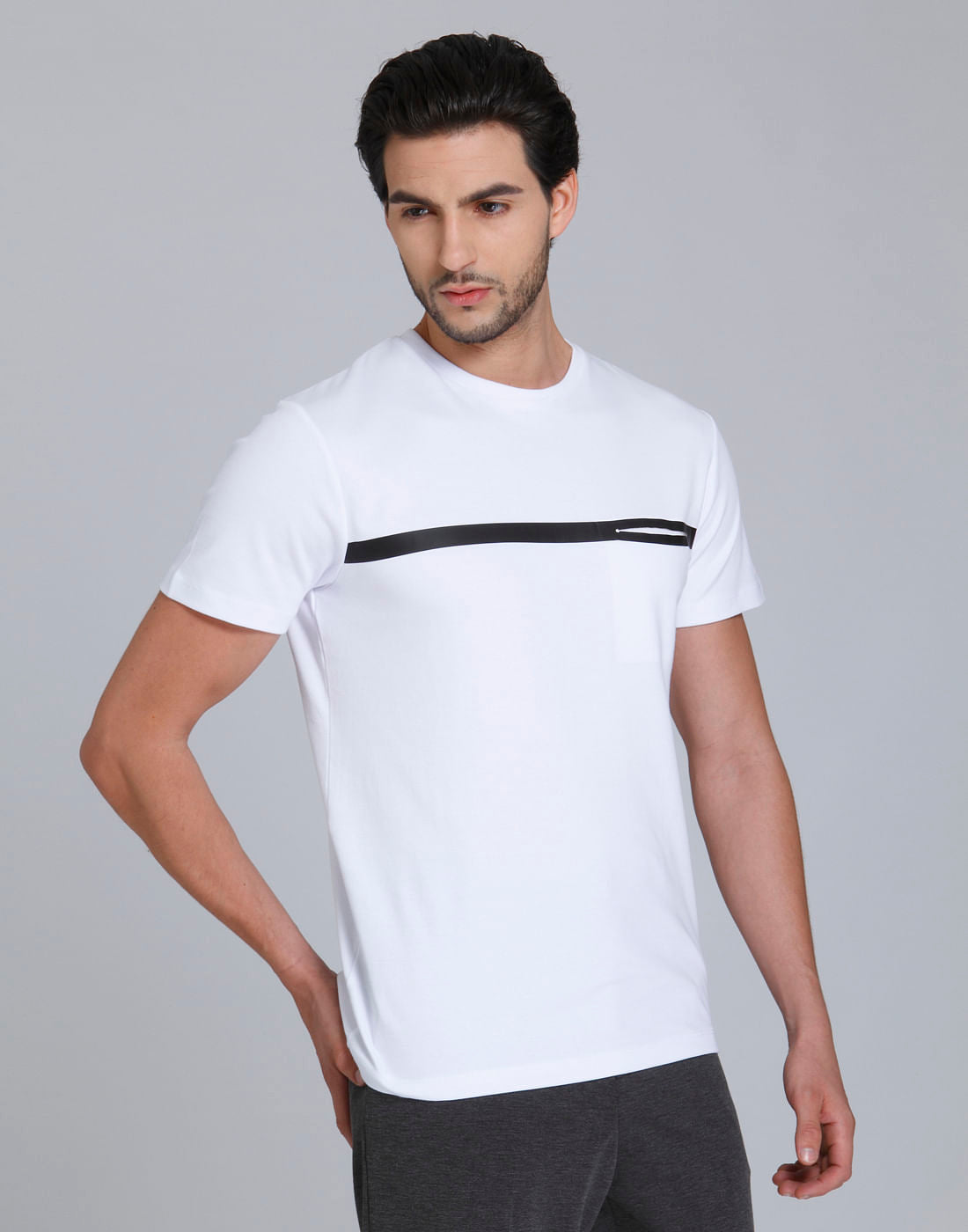 White Crew Neck T-Shirt