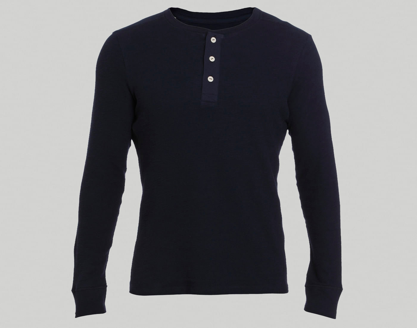 Blue Henley T-Shirt