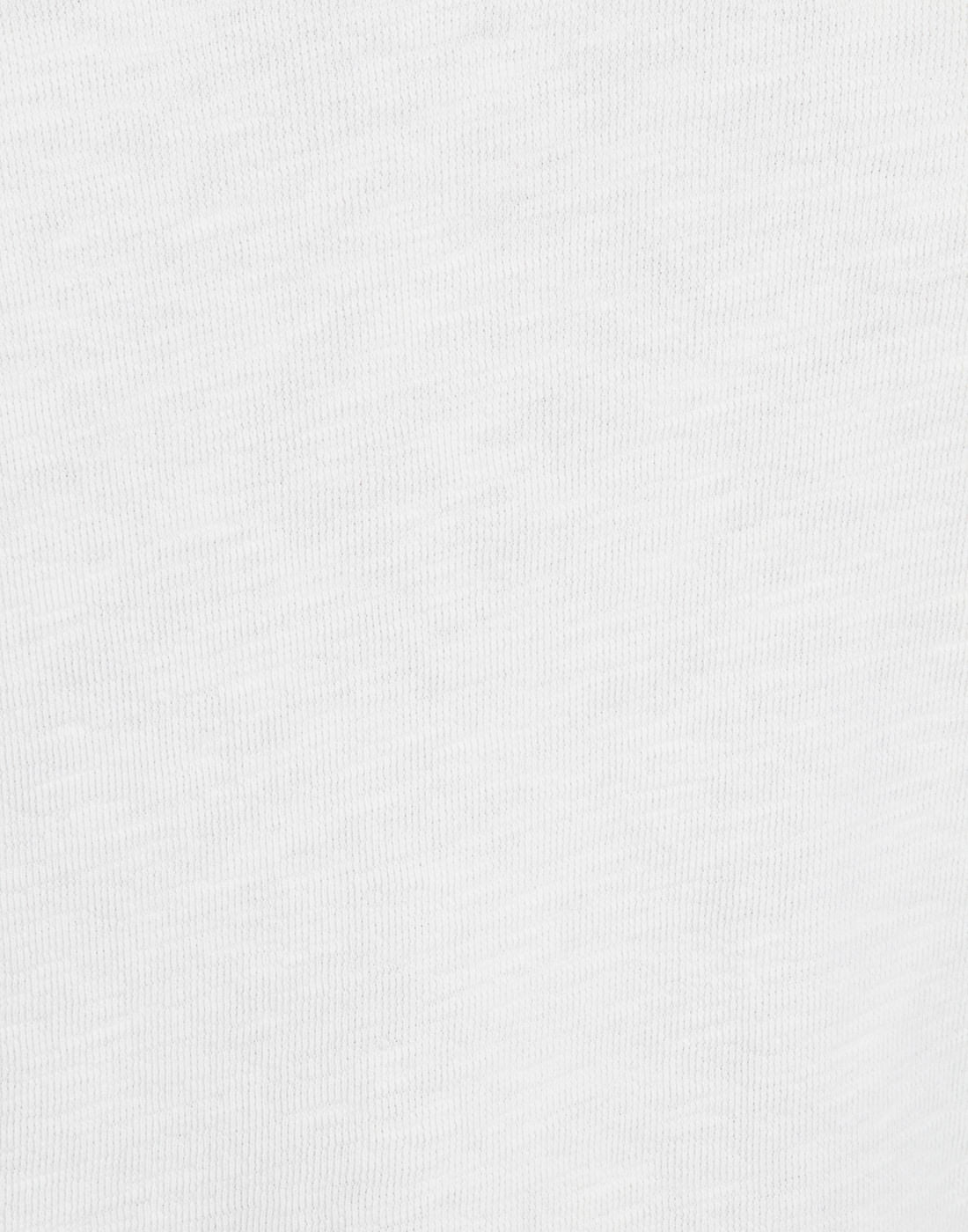 White Henley T-Shirt