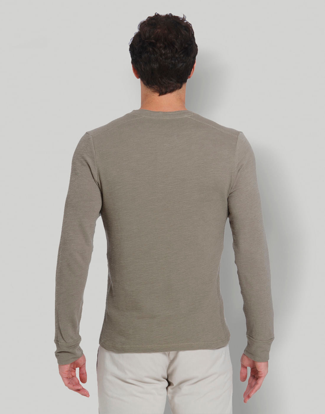 Green Henley T-Shirt