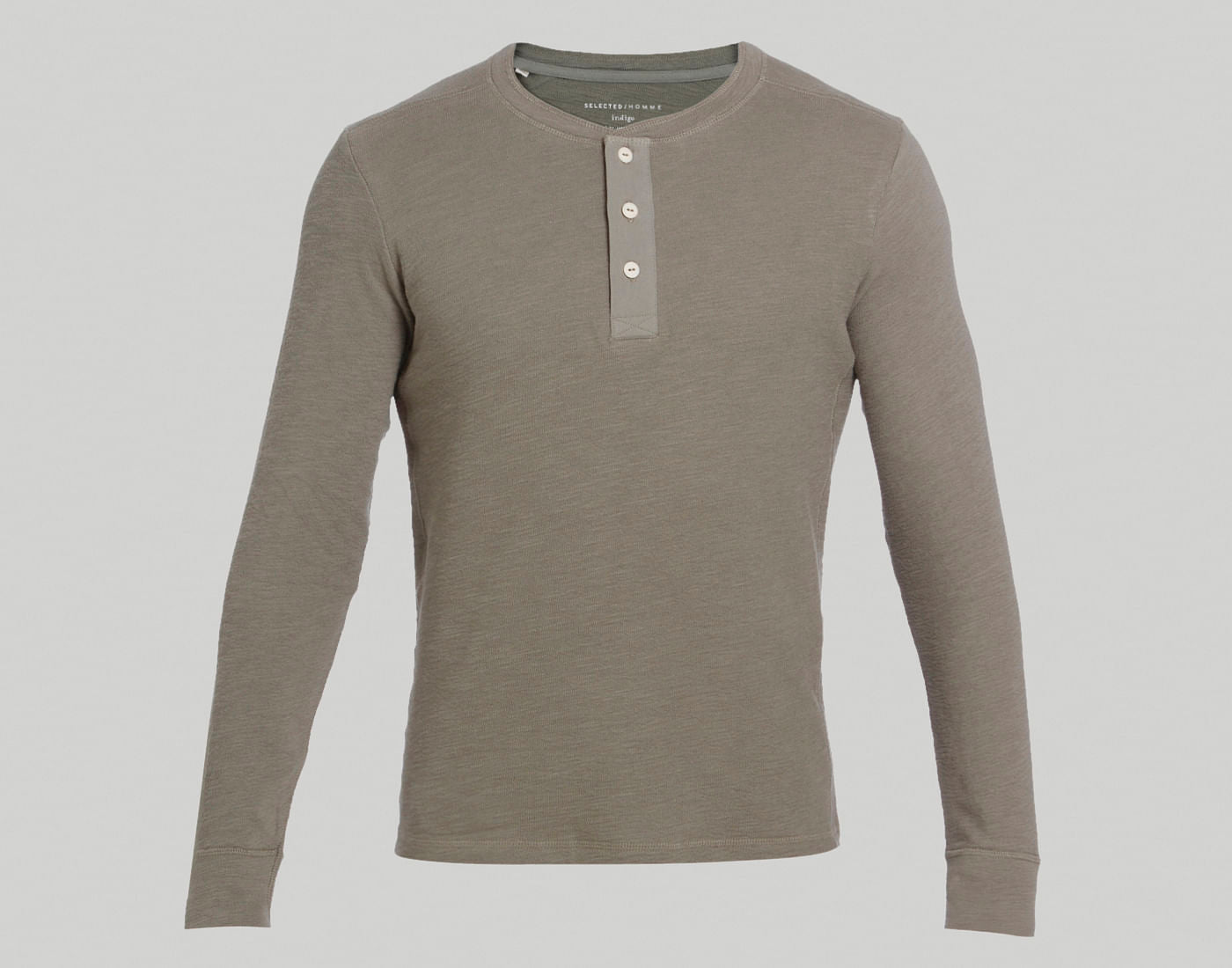 Green Henley T-Shirt