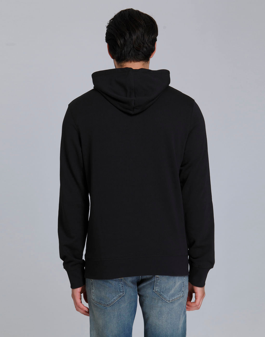 Black Hooded Sweatshirt