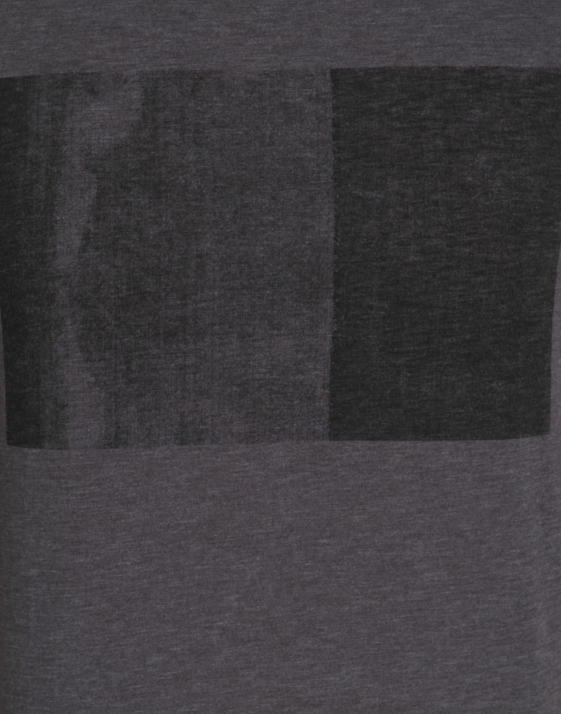 Grey Printed Crew Neck T-Shirt