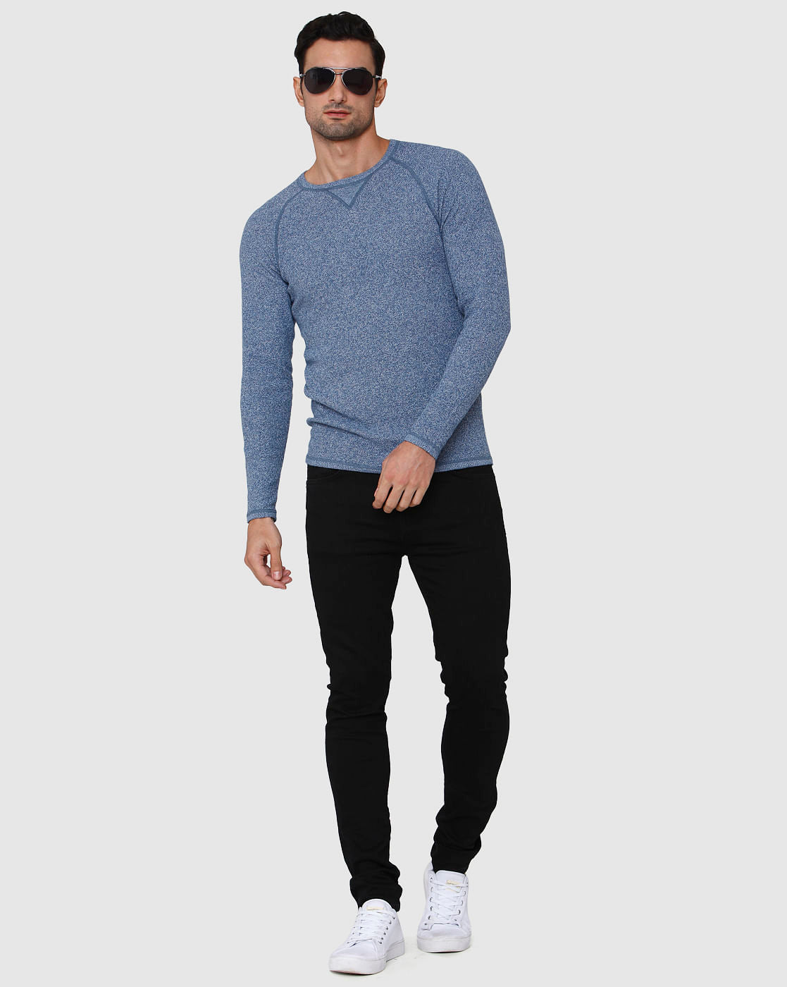 Blue Pullover
