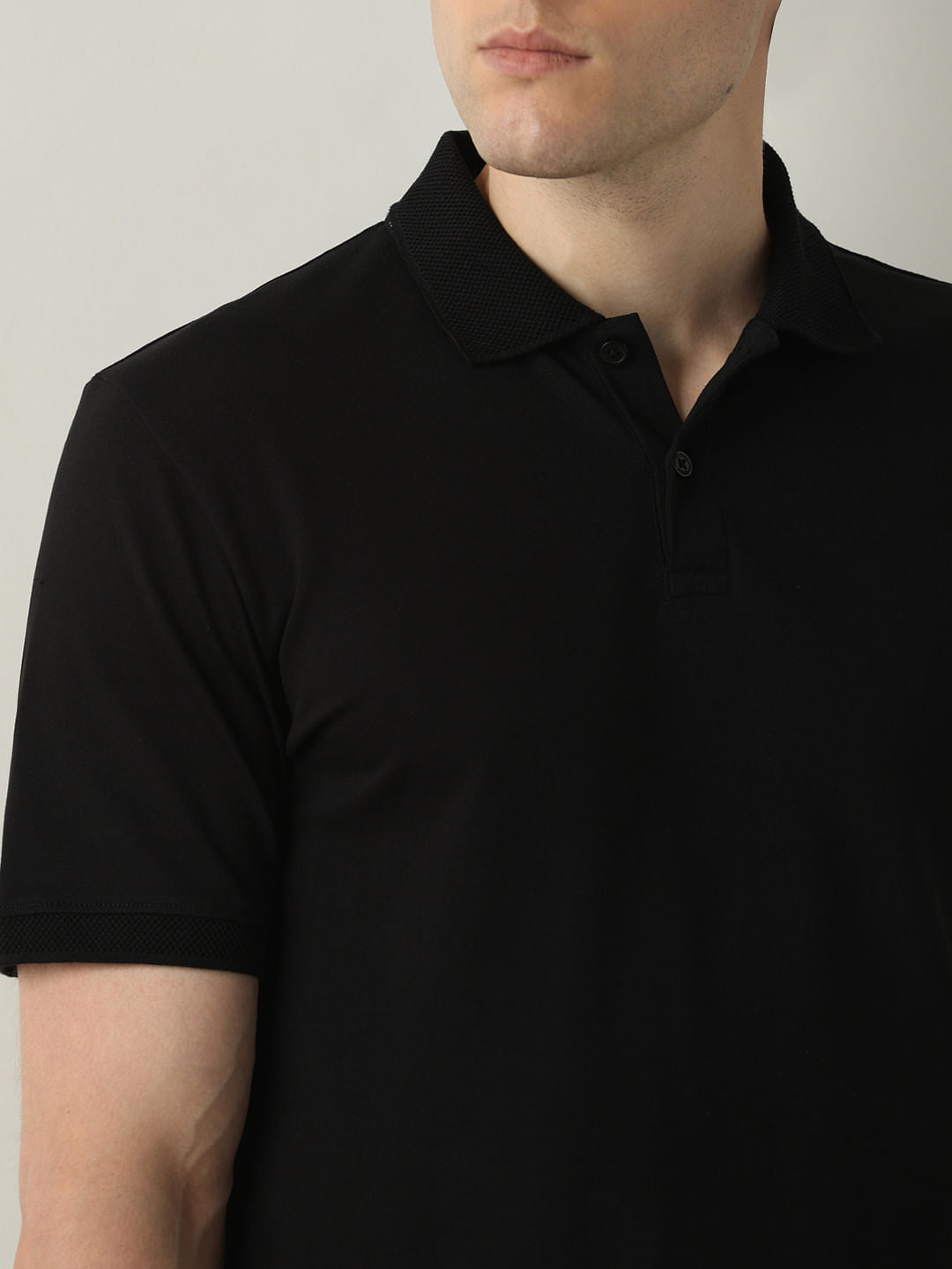 Black Polo T-shirt