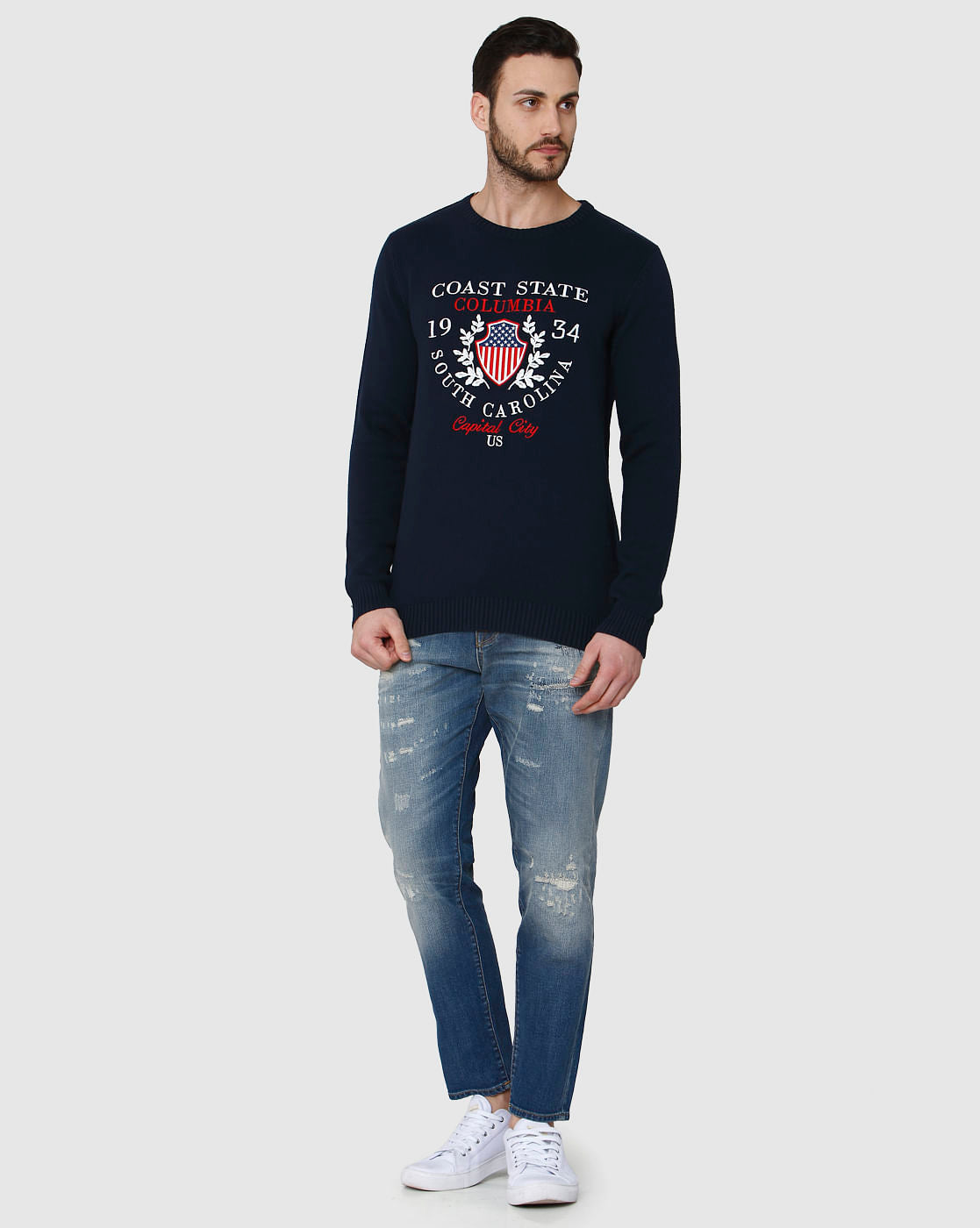 Blue Pullover