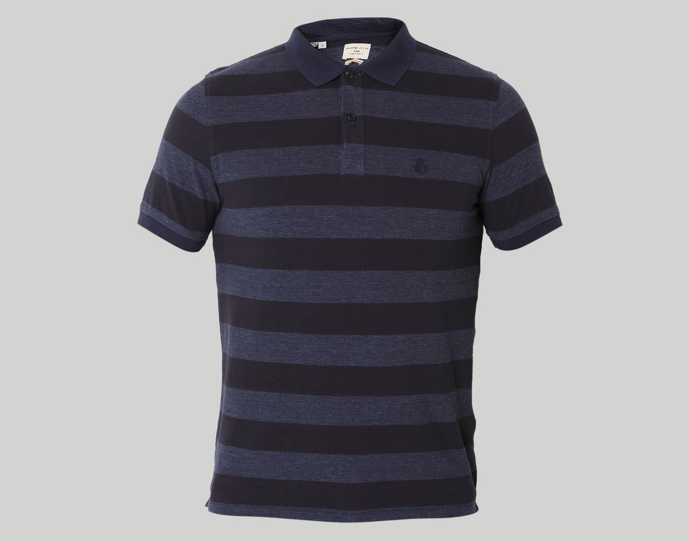 Black Polo Neck T-Shirt