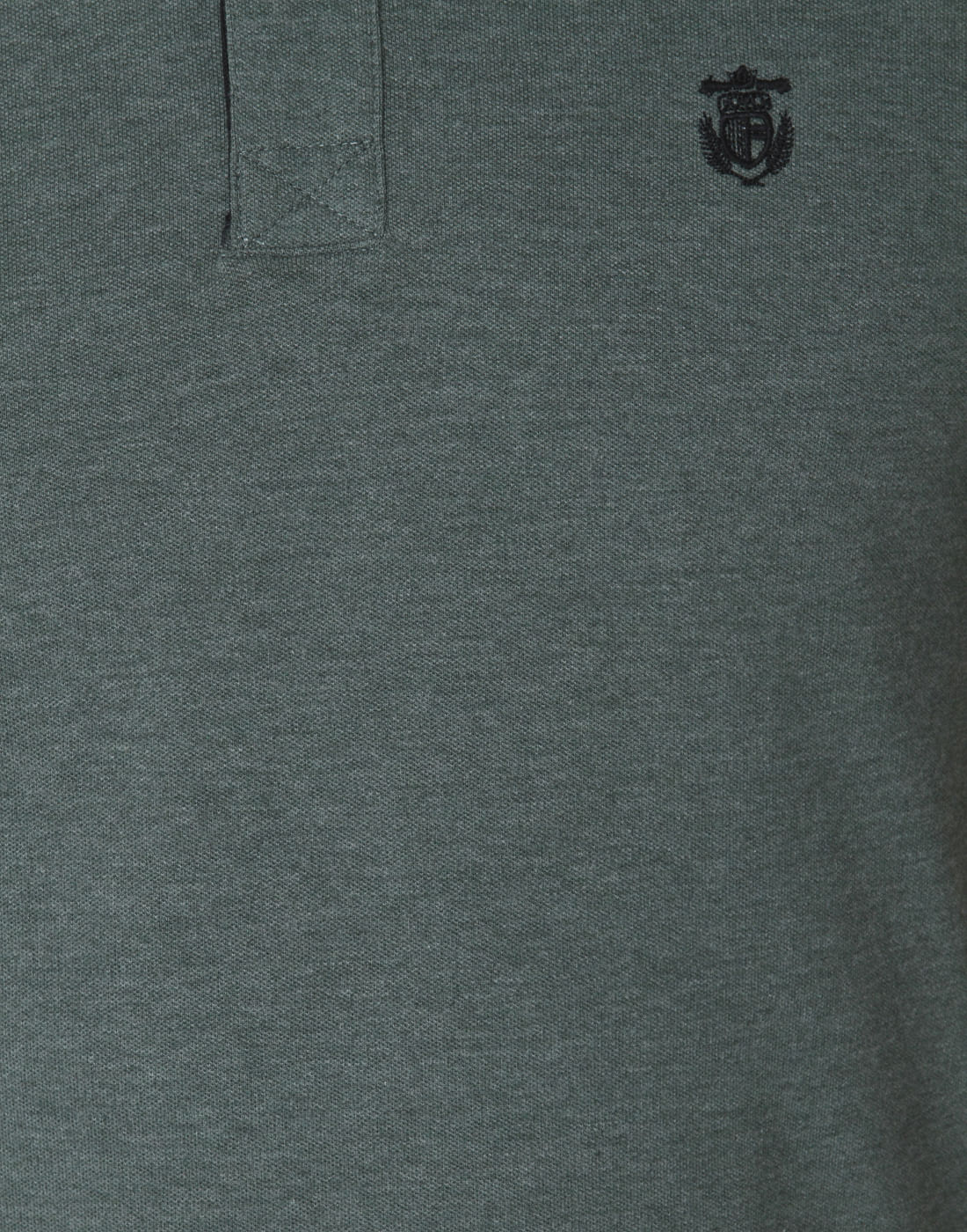 Green Polo Neck T-Shirt