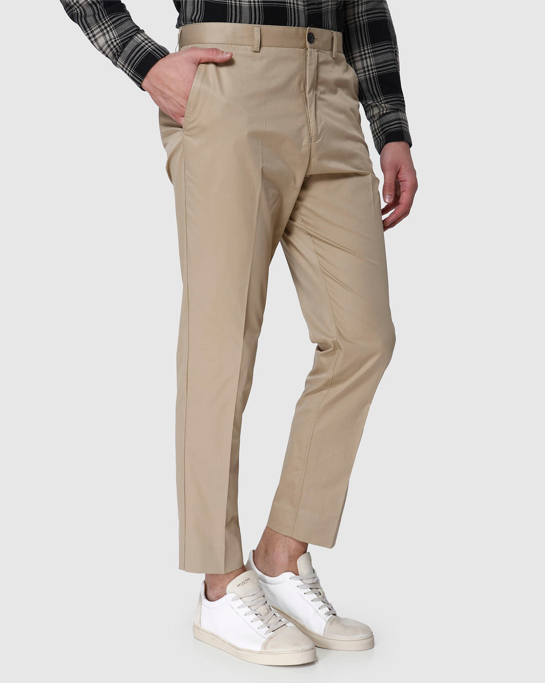 Brown Formal Trousers