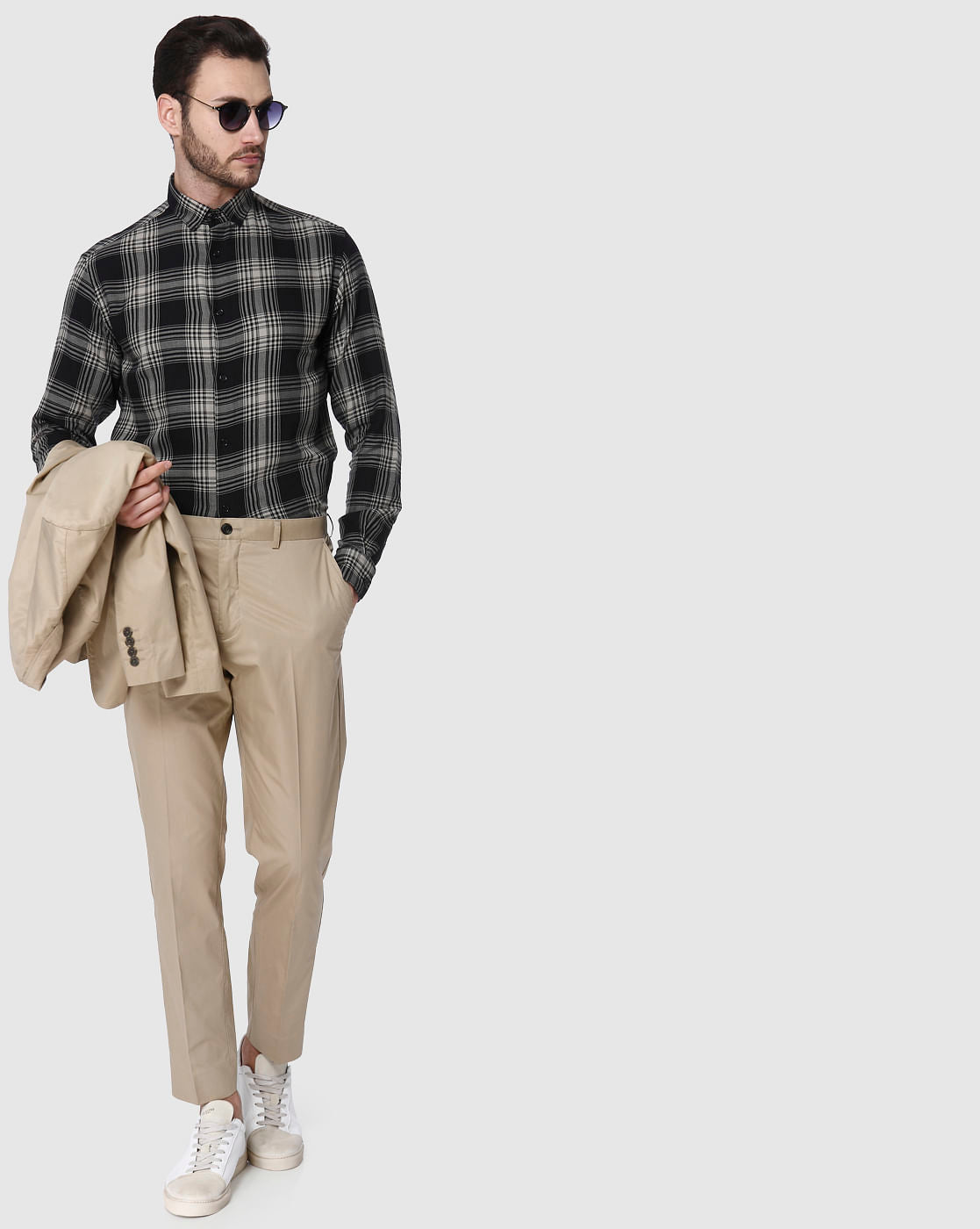 Brown Formal Trousers