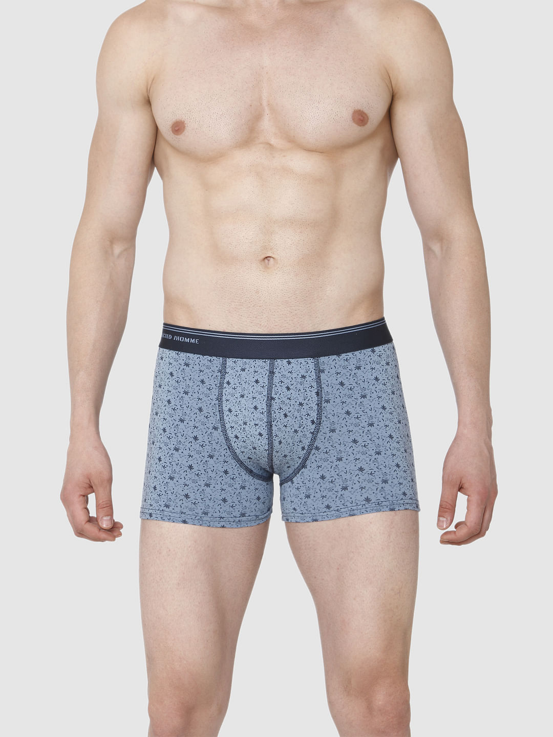 Light Blue All Over Print Trunks