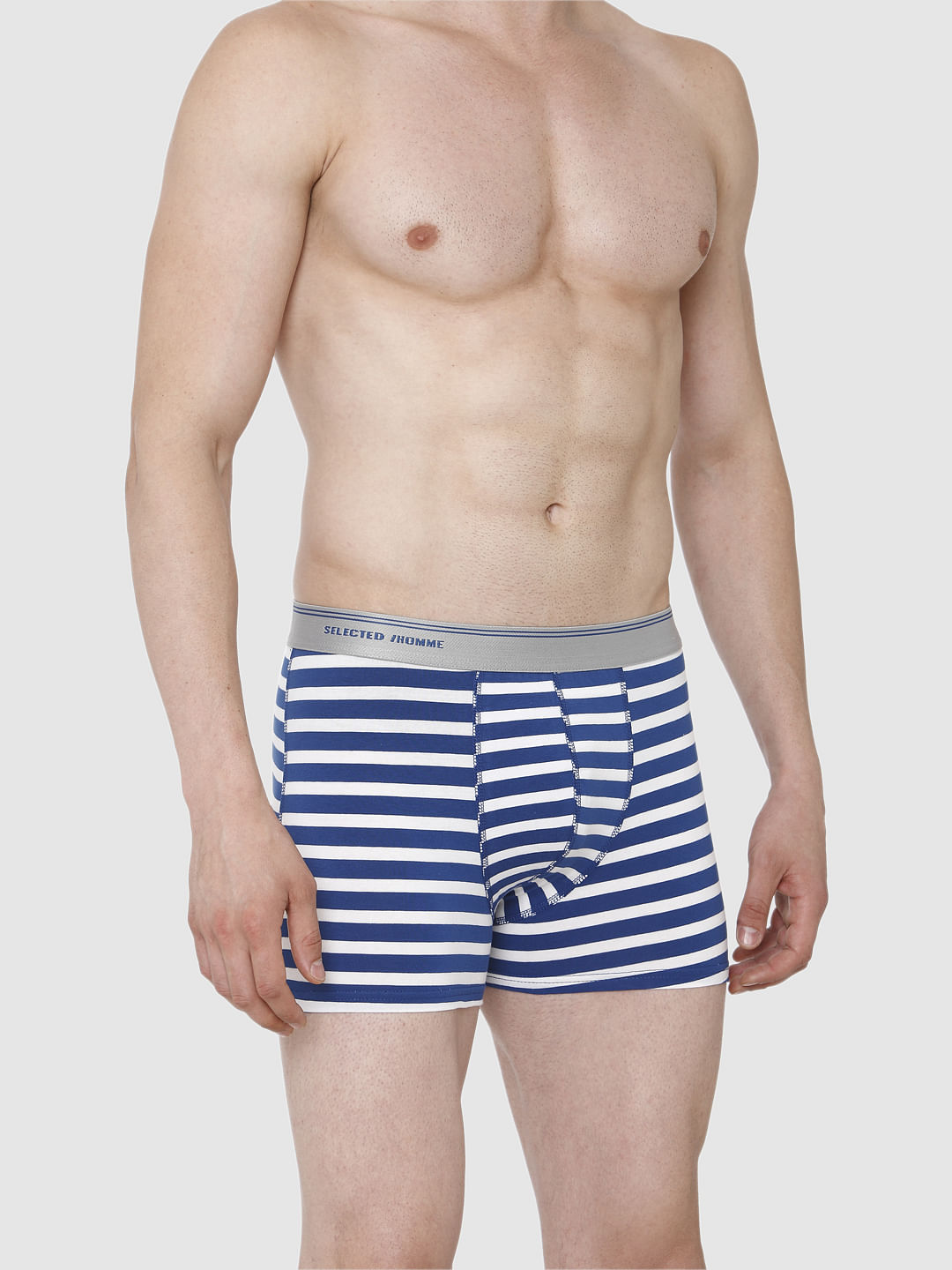 Blue Striped Trunks