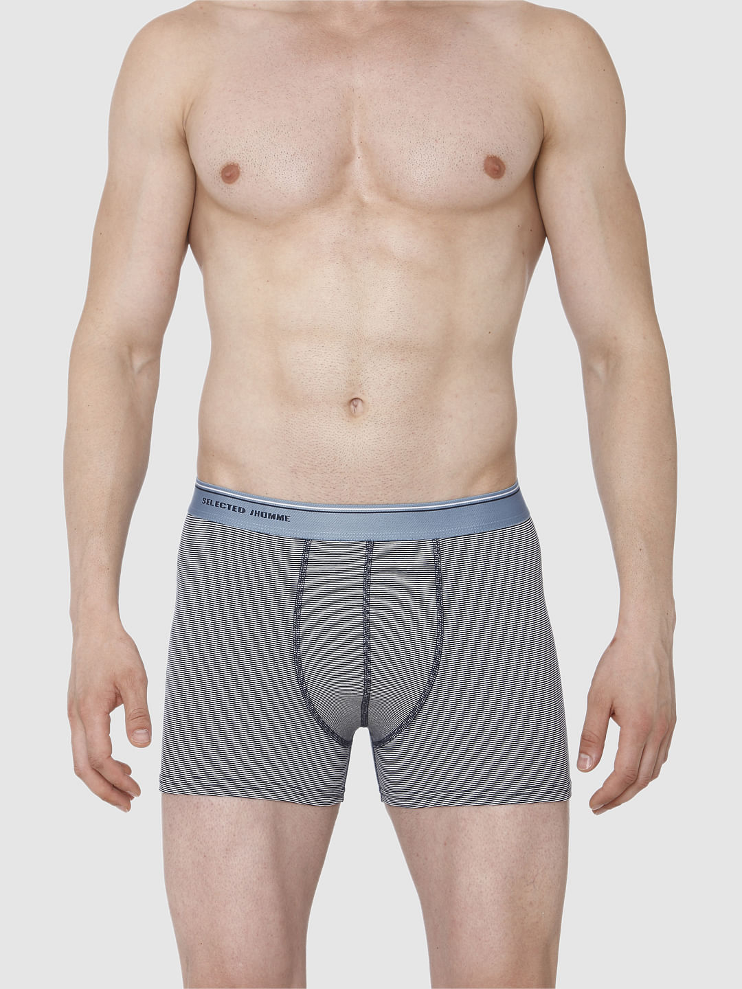 Grey Striped Trunks