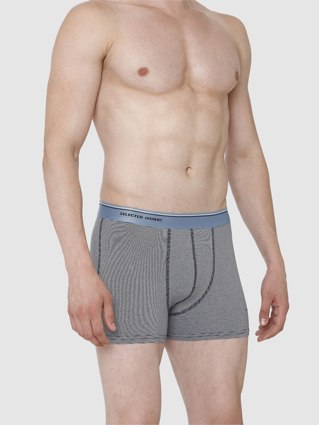Grey Striped Trunks