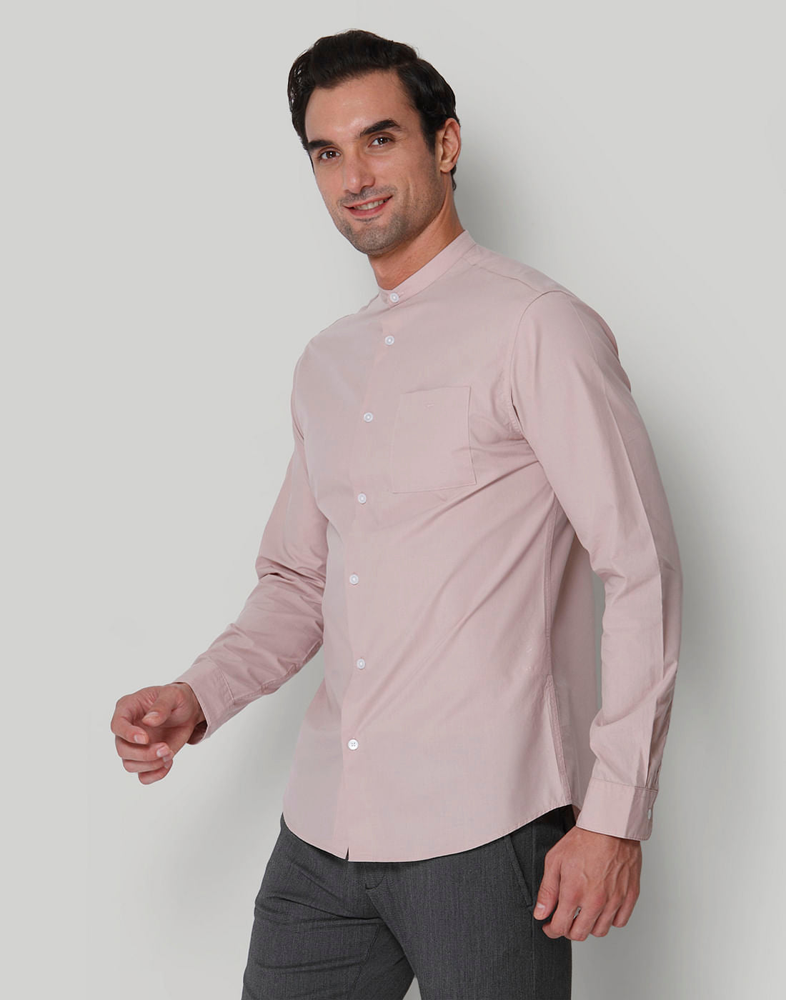 Pink Full Sleeves Shirt