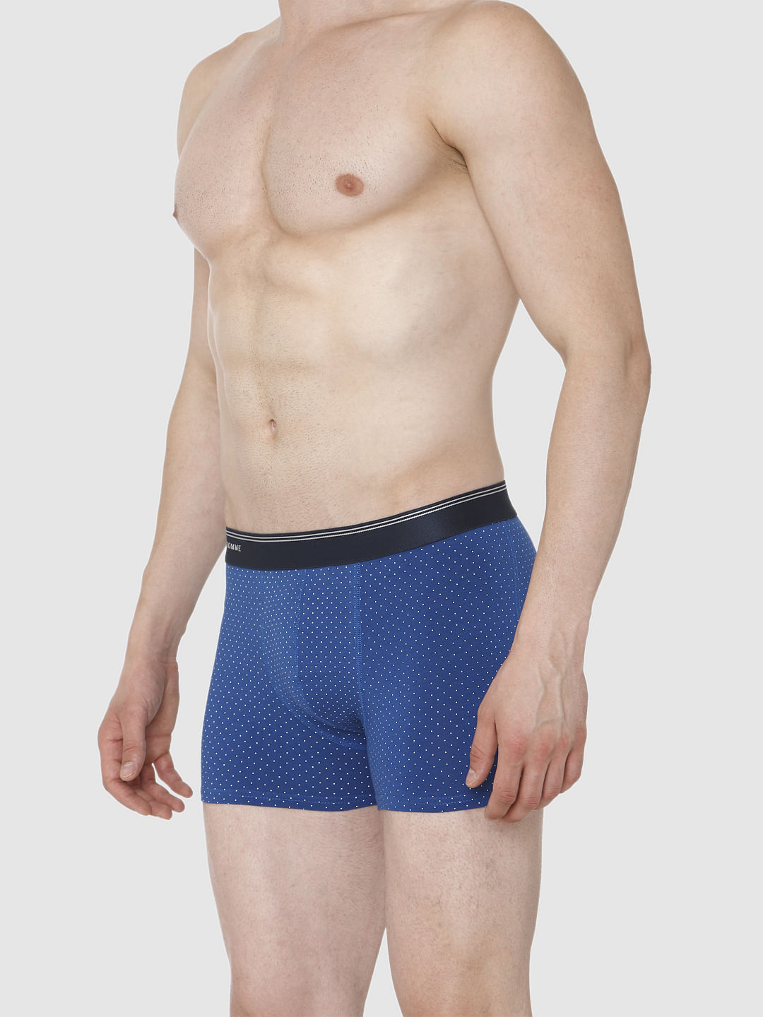 Blue All Over Print Trunks