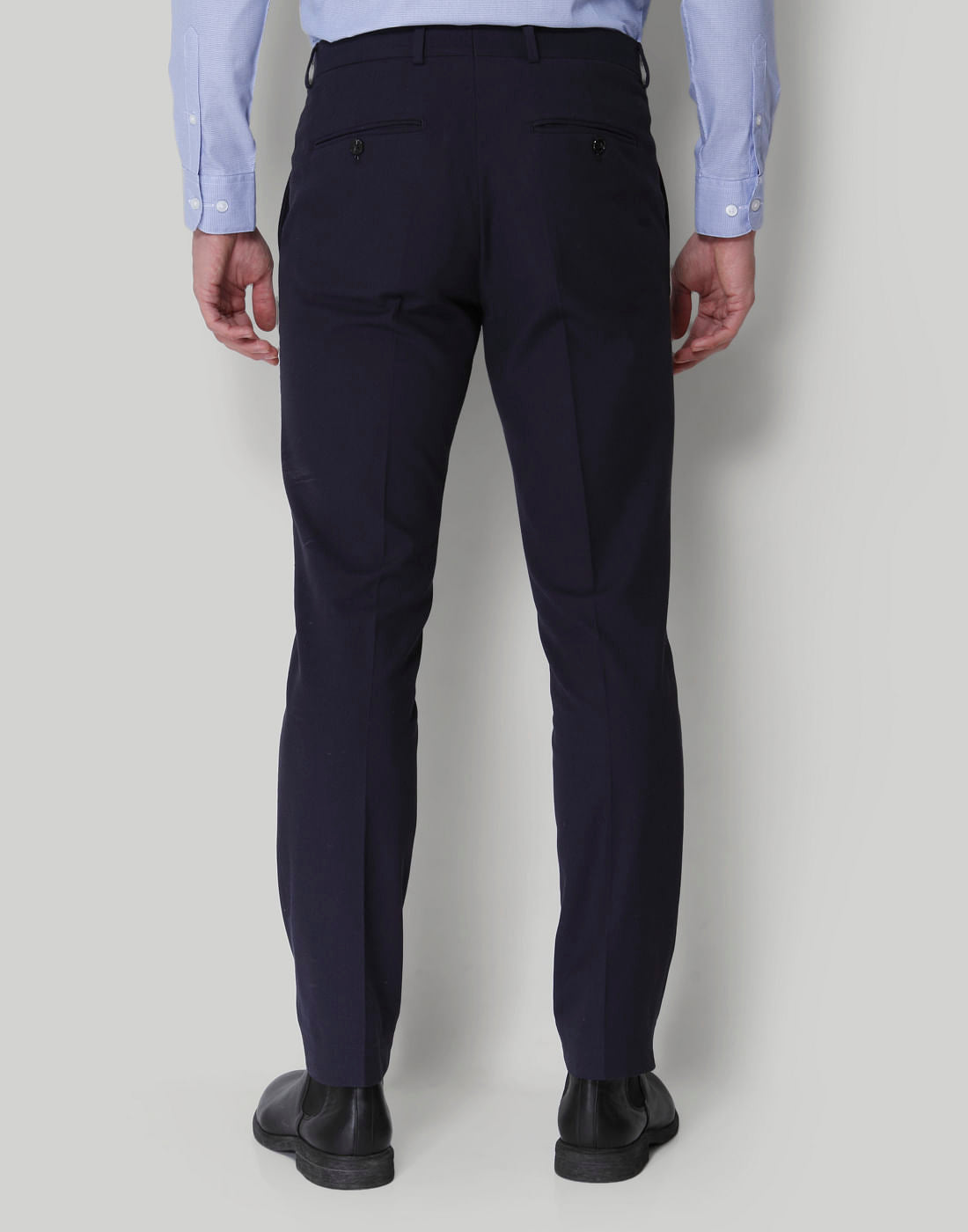 Blue Formal Trousers