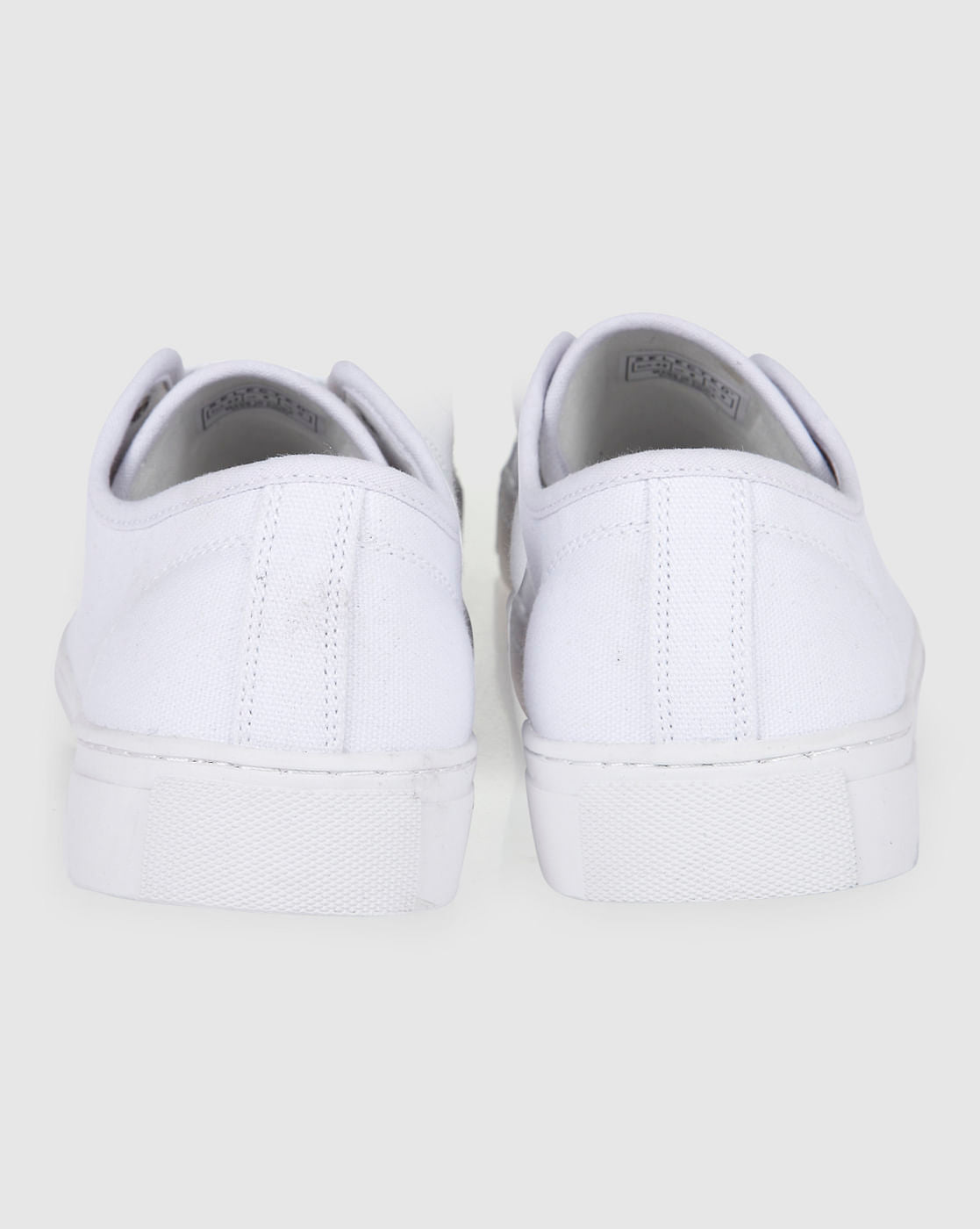 White Canvas Sneakers