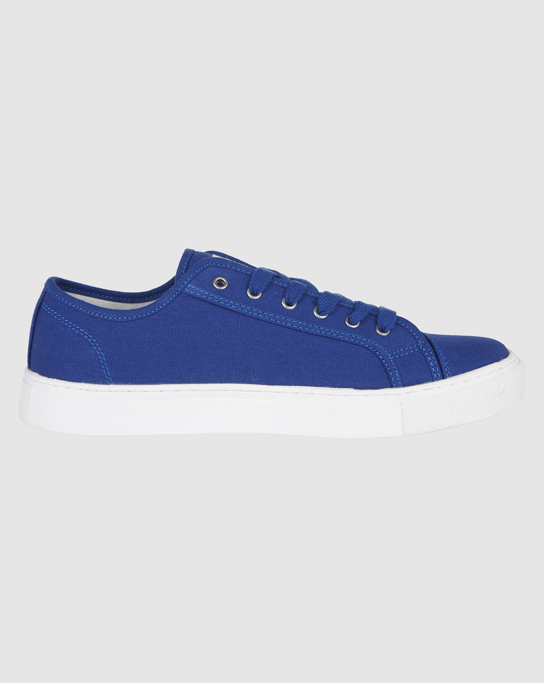 Blue Canvas Sneakers