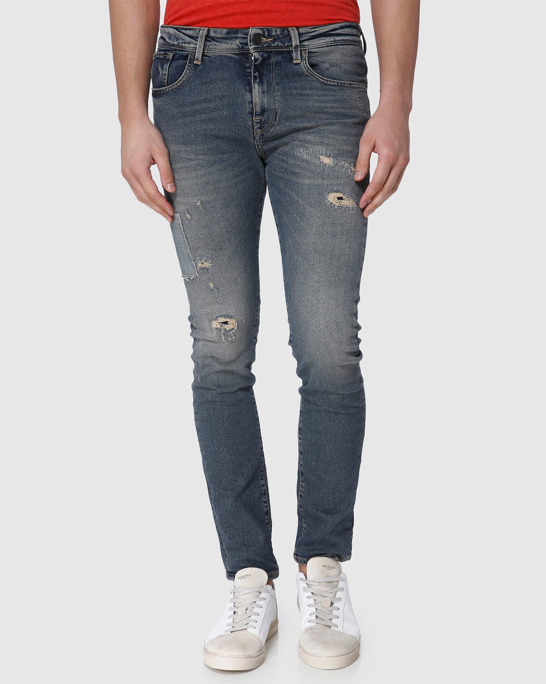 Blue Slim Fit Jeans