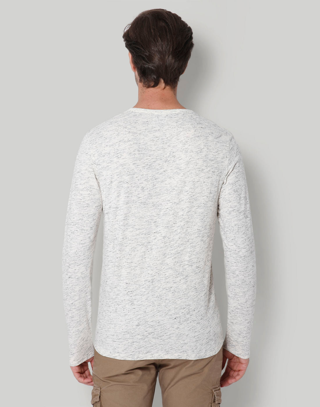 White Henley T-Shirt
