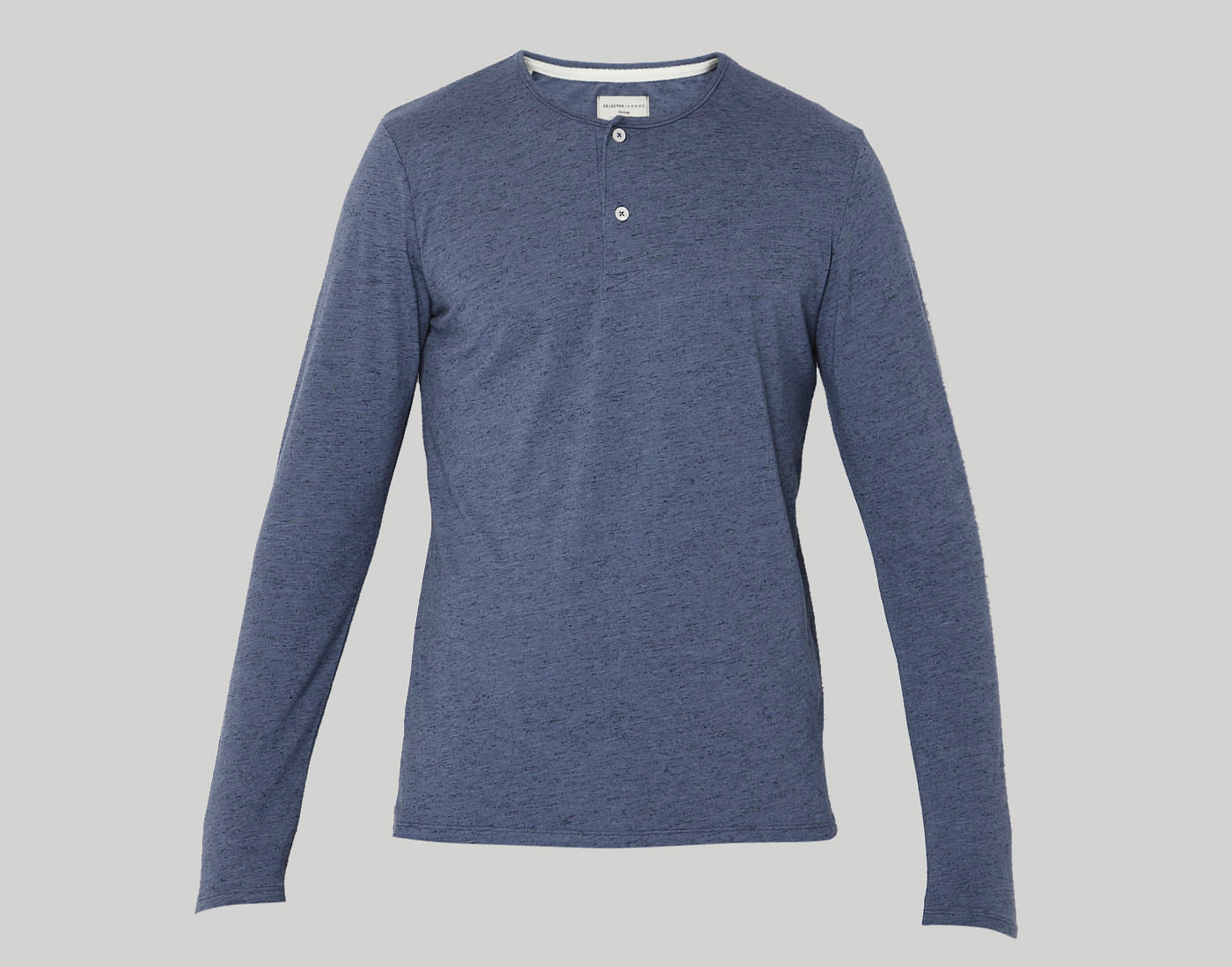 Blue Henley T-Shirt