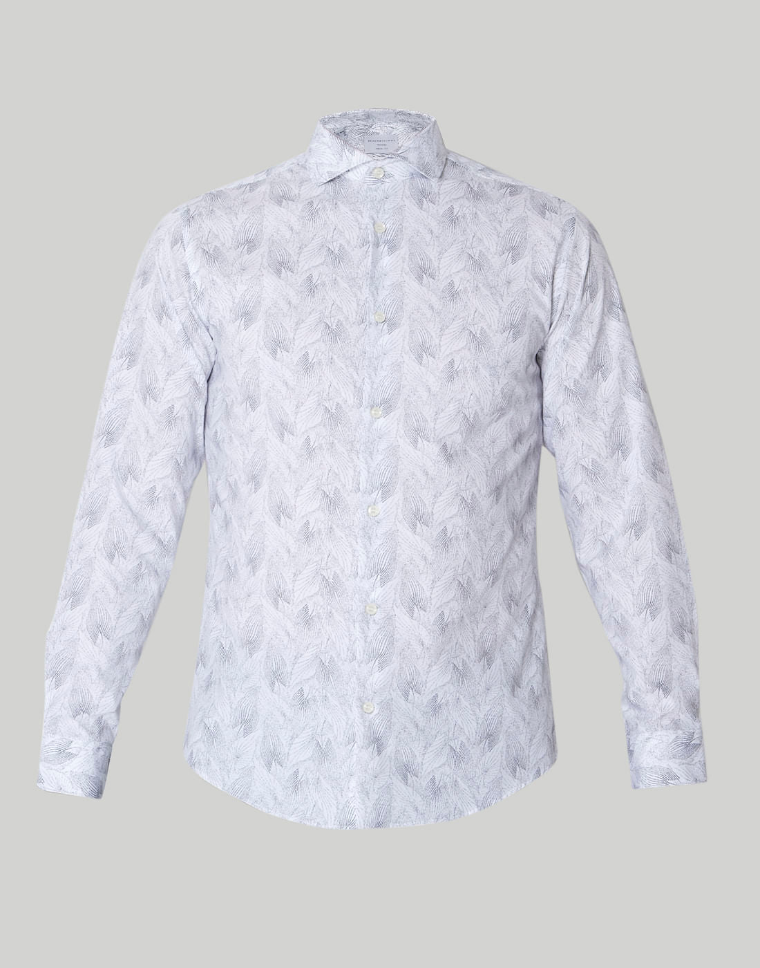 White floral print Full Sleeves Shirt