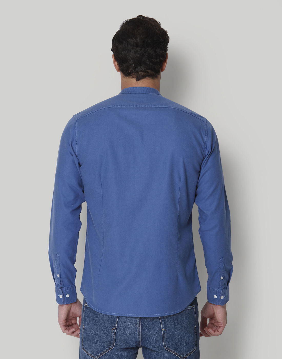 Blue Full Sleeves Shirt