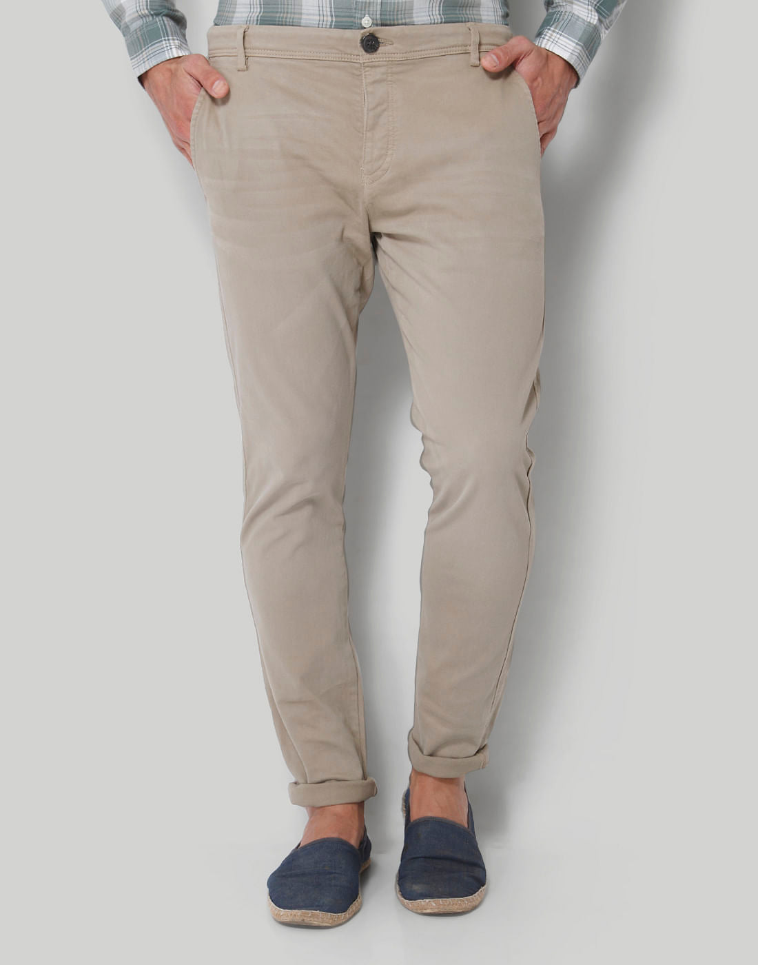 Beige Chinos