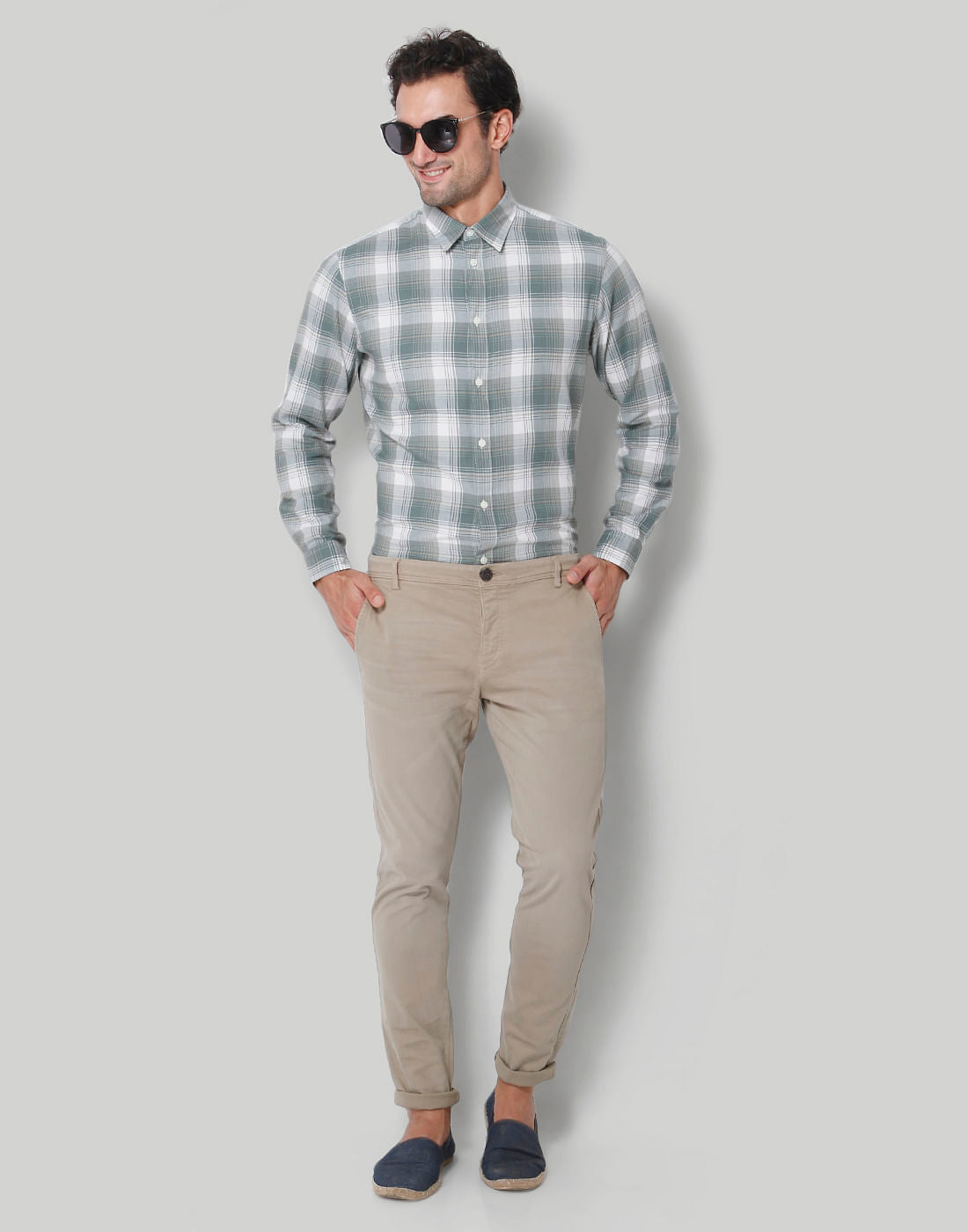 Beige Chinos