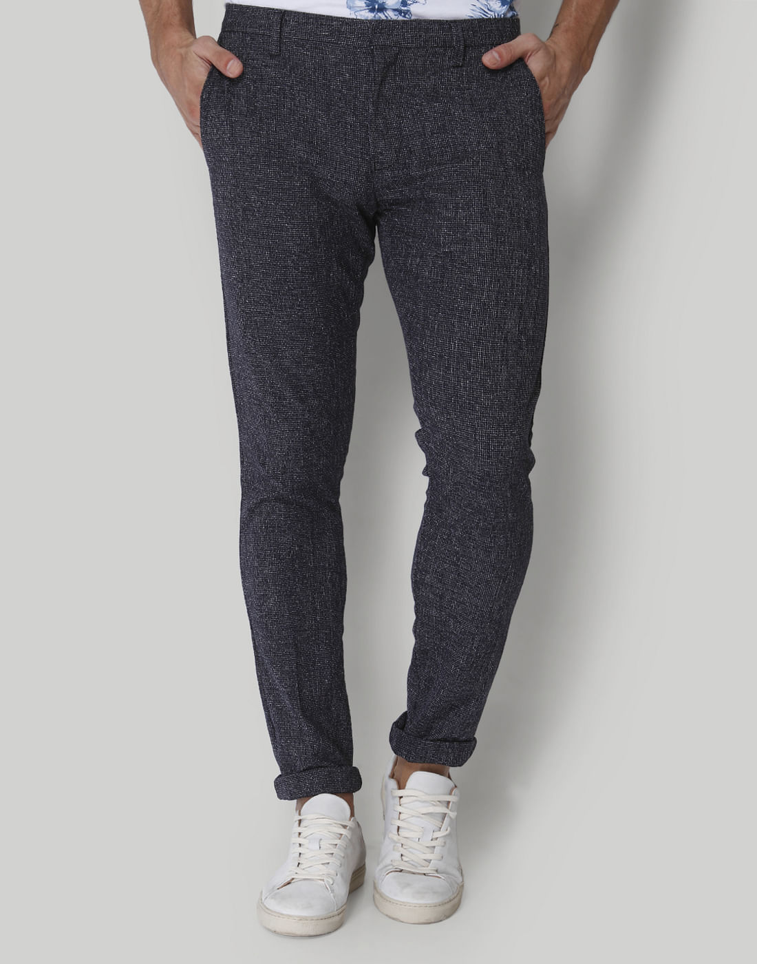 Blue Formal Trousers