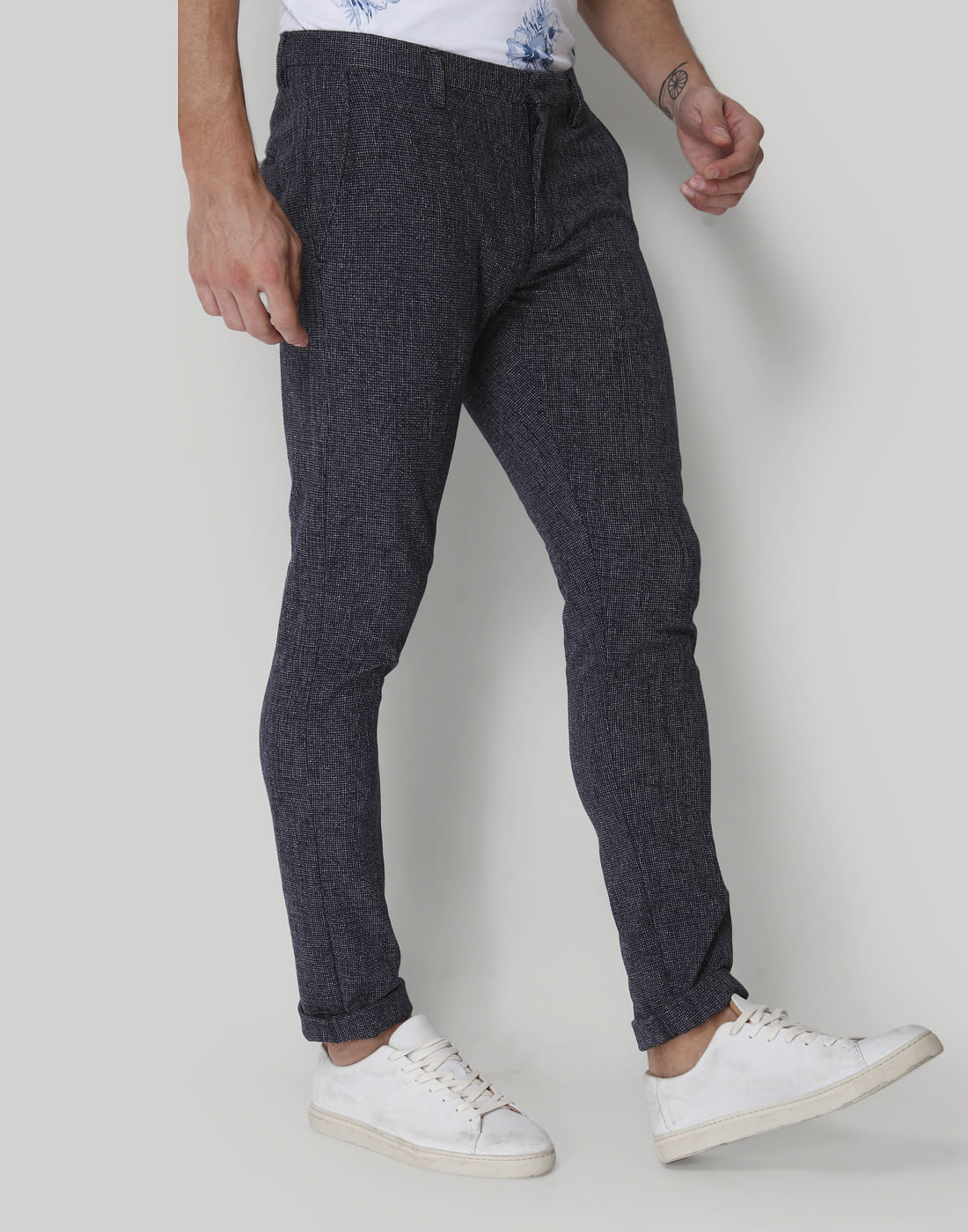 Blue Formal Trousers